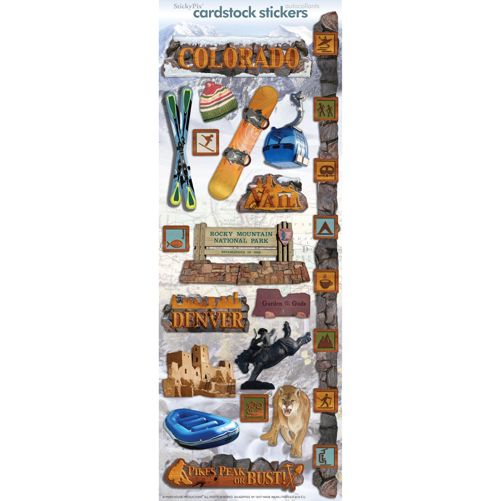  Colorado Cardstock Stickers、mySite、ghnorth