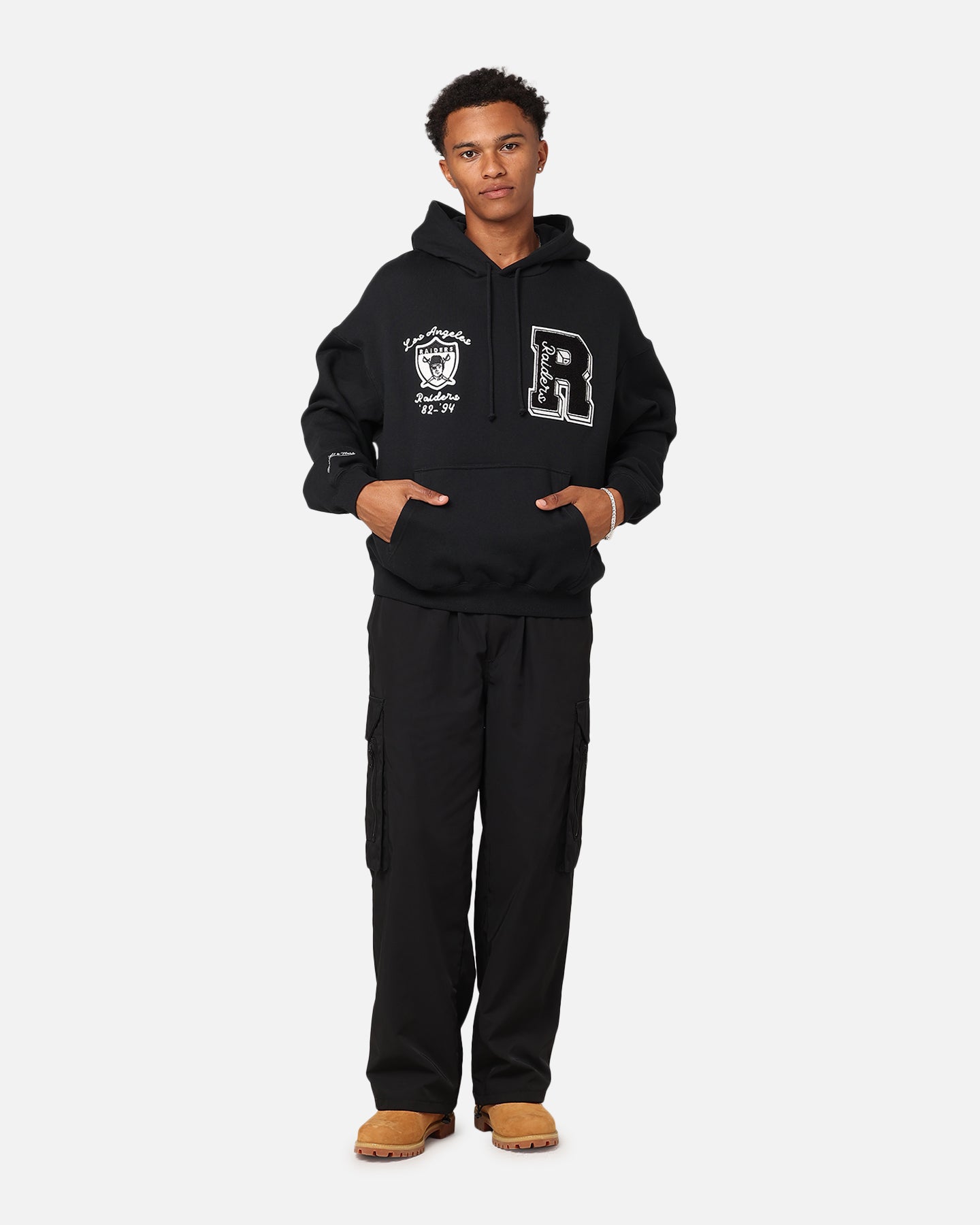 Mitchell & Ness Las Vegas Raiders Conference Hoodie Faded Black、mySite、zt4zffjzw