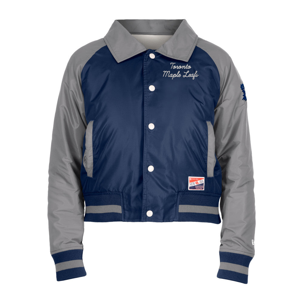 Nylon Raglan Sherpa Lined Jacket