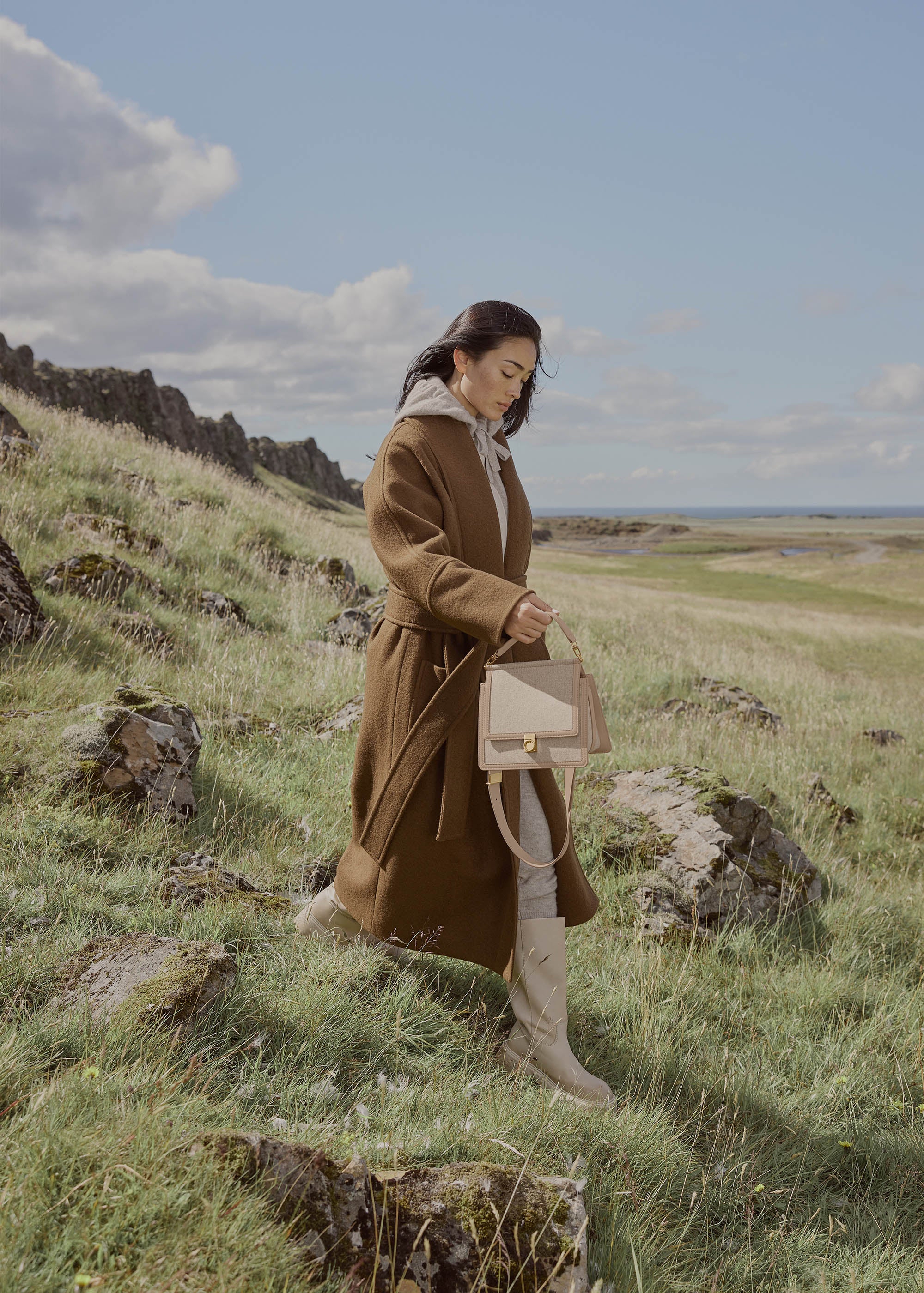 Num茅ro Sept - Tiss茅 Duo Taupe、mySite、camillekostekn