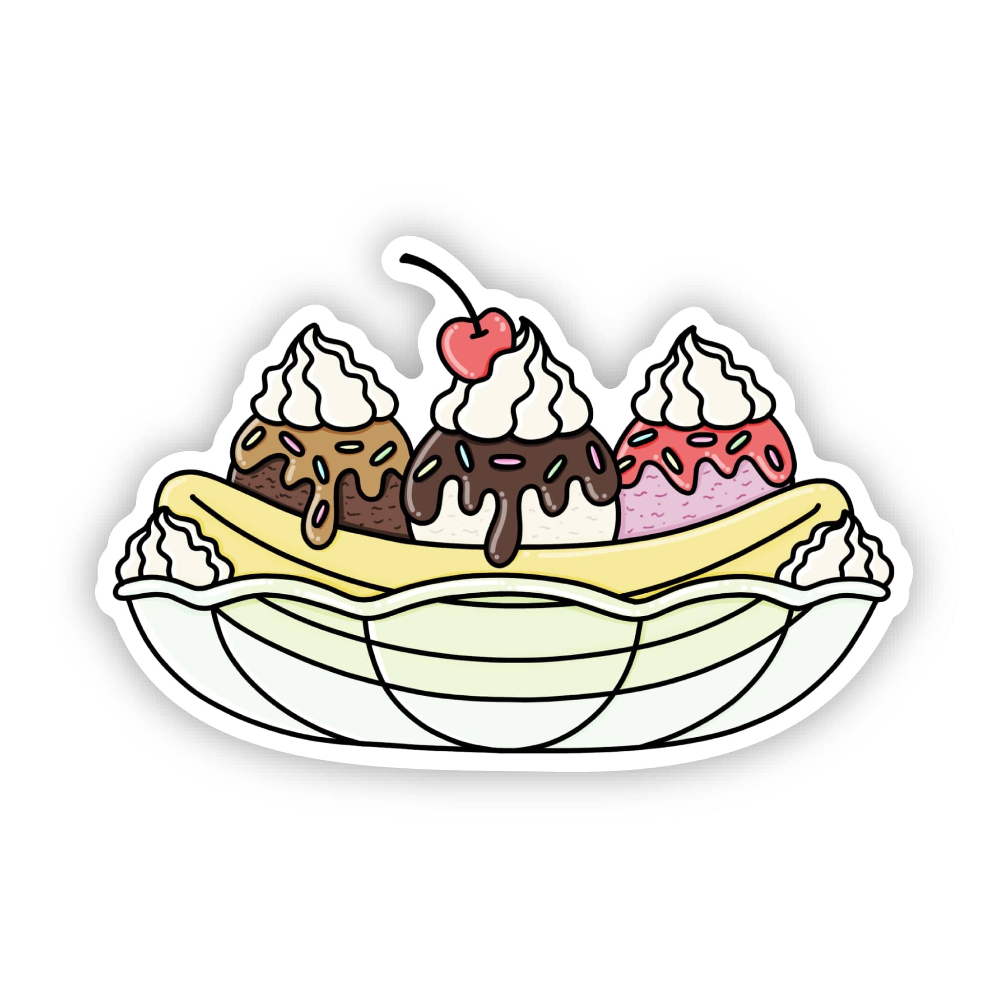  Banana Split Sticker、mySite、elrpsem3k
