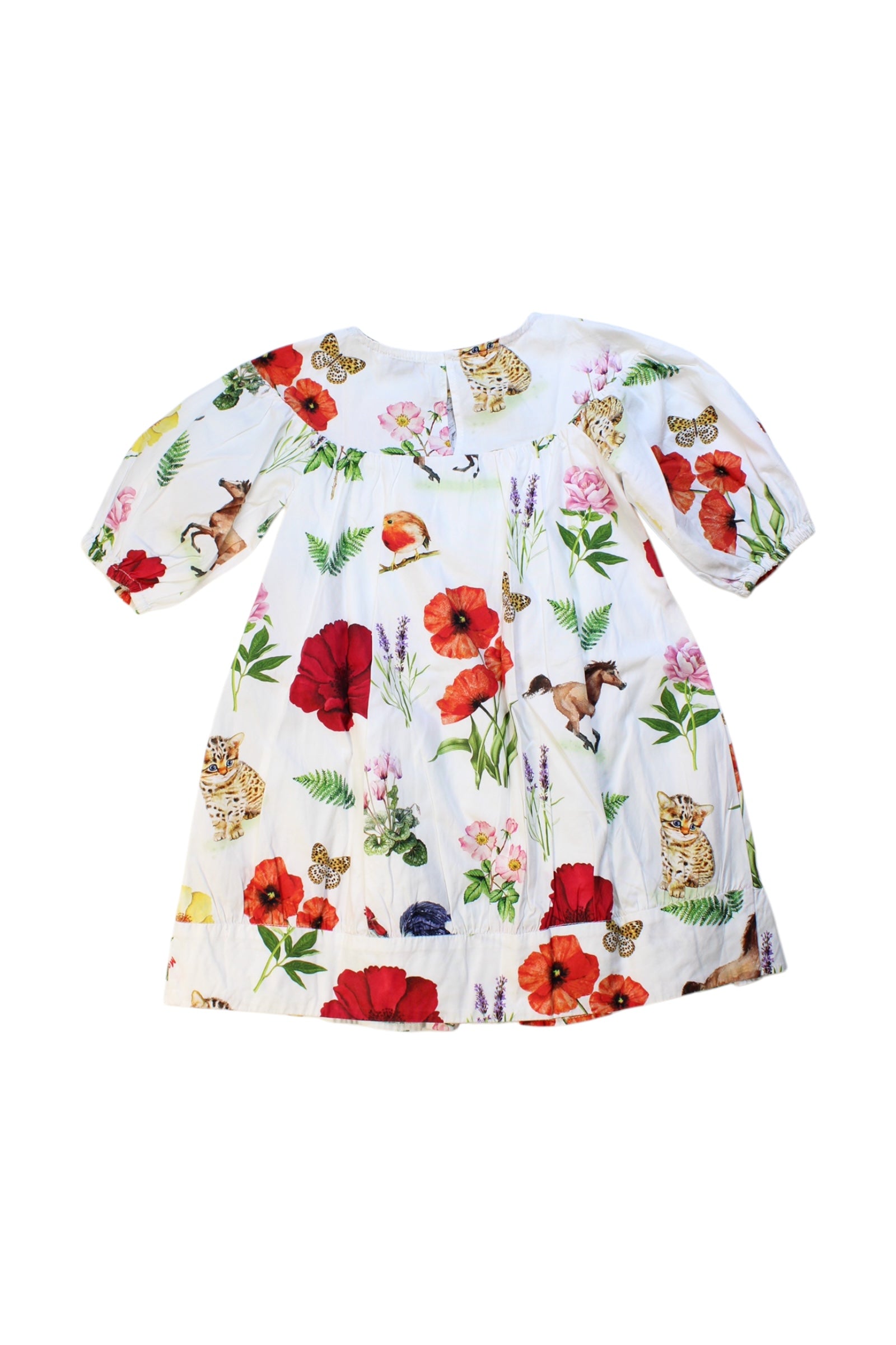 Monnalisa Animal Print Dress 3T、mySite、g9winljtr