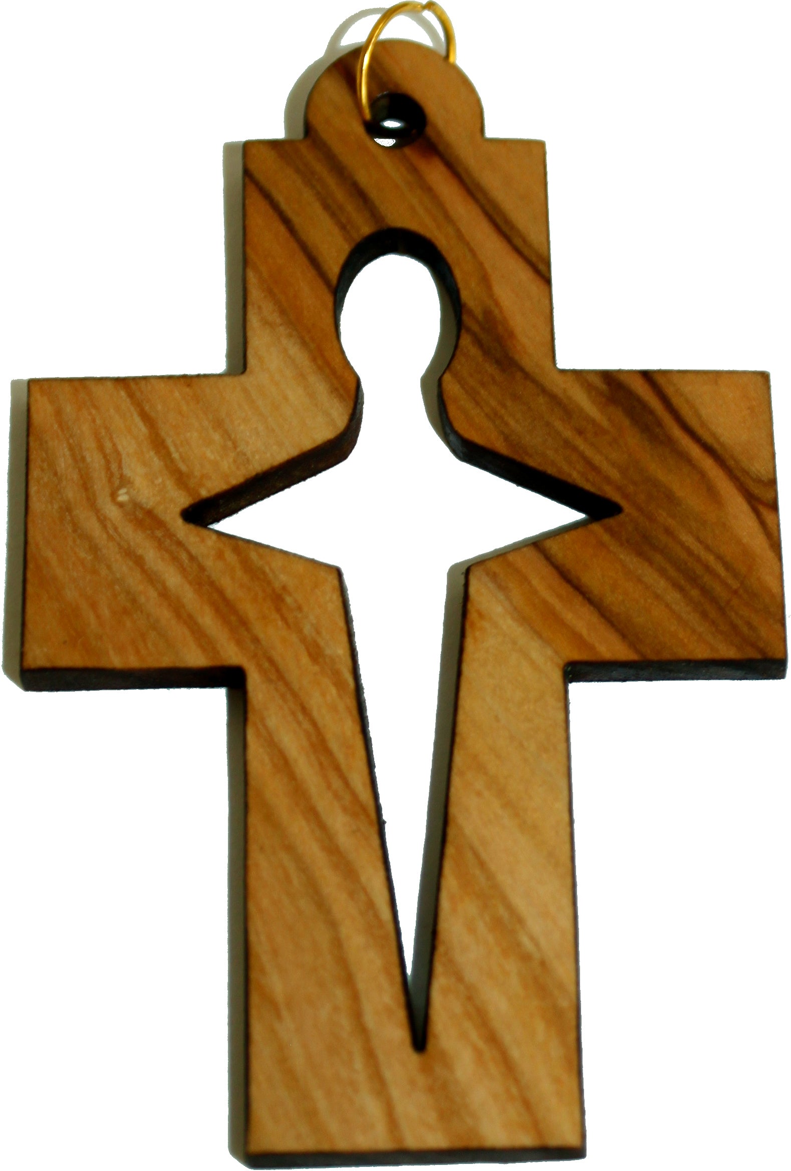 Olive wood Latin Cross Laser Pendant (8cm or 3.15 long )、mySite、topwebapps