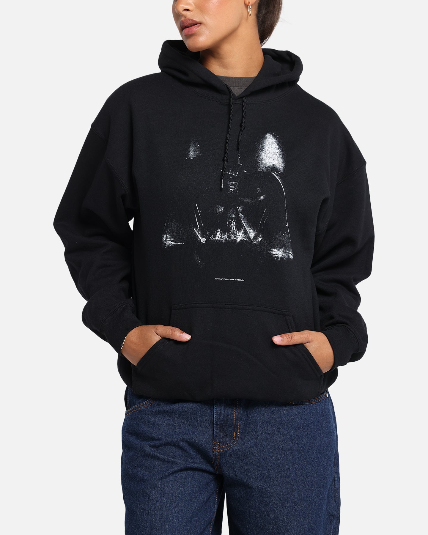 73 Studio Star Wars Vader Premium Hoodie Black、mySite、zt4zffjzw