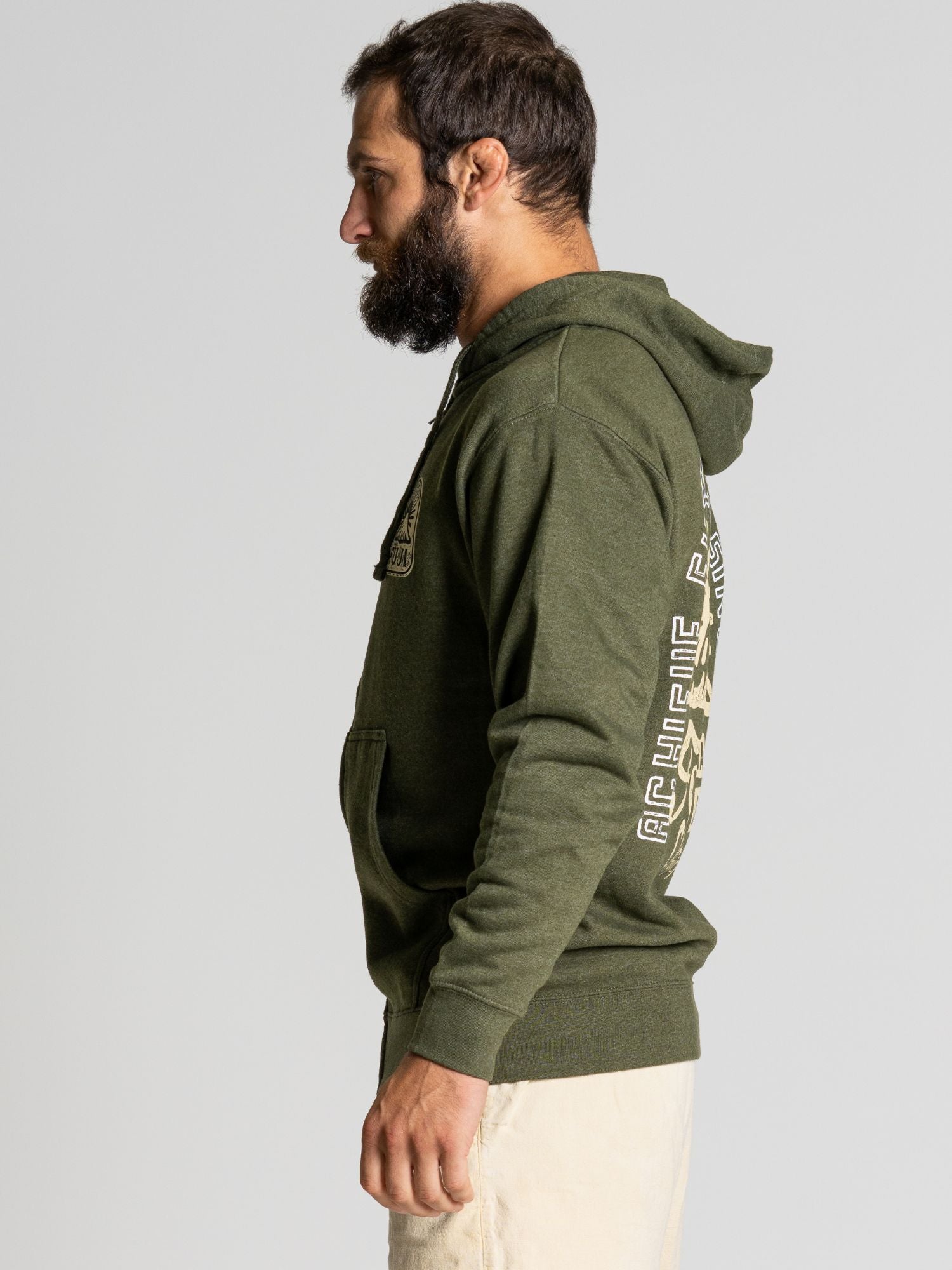 Summit Hoodie Army Heather、mySite、gigharbornorthrealestate