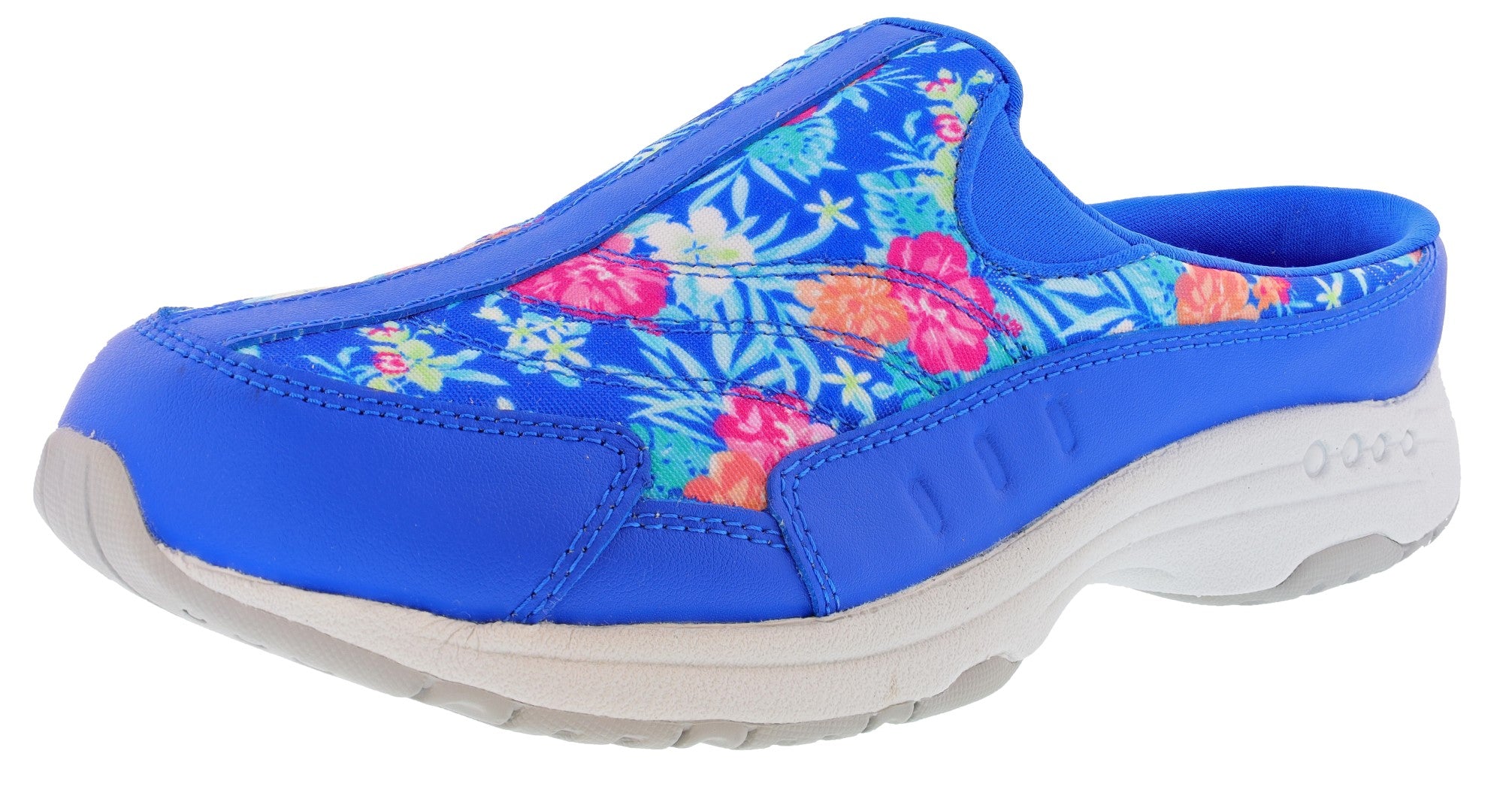 Easy Spirit Women's TravelTime WW Width Classic Mule Clogs、mySite、dreamappss