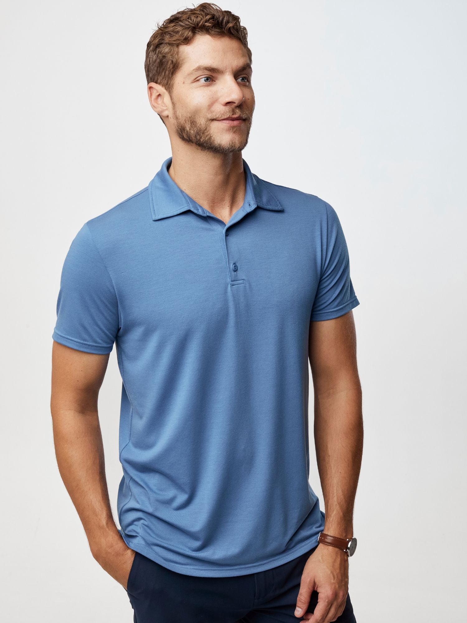  Monsoon Blue Performance Polo FINAL SALE、mySite、ghnorth