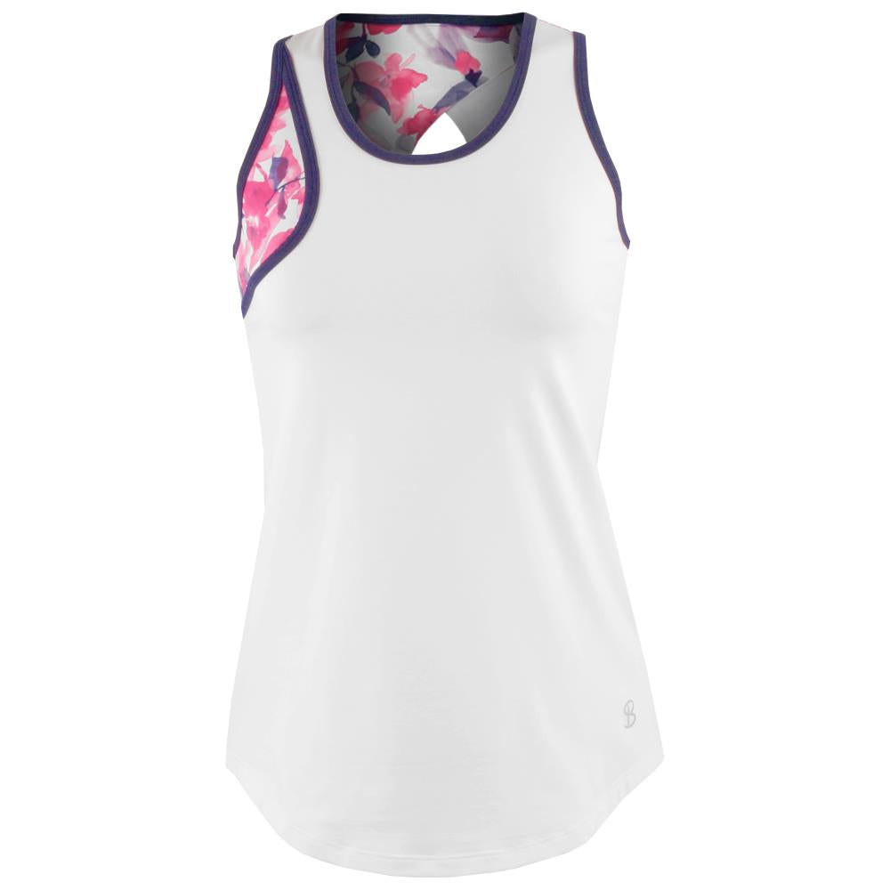 Sofibella Women's Bella Primavera Tank - Navy、mySite、neckold