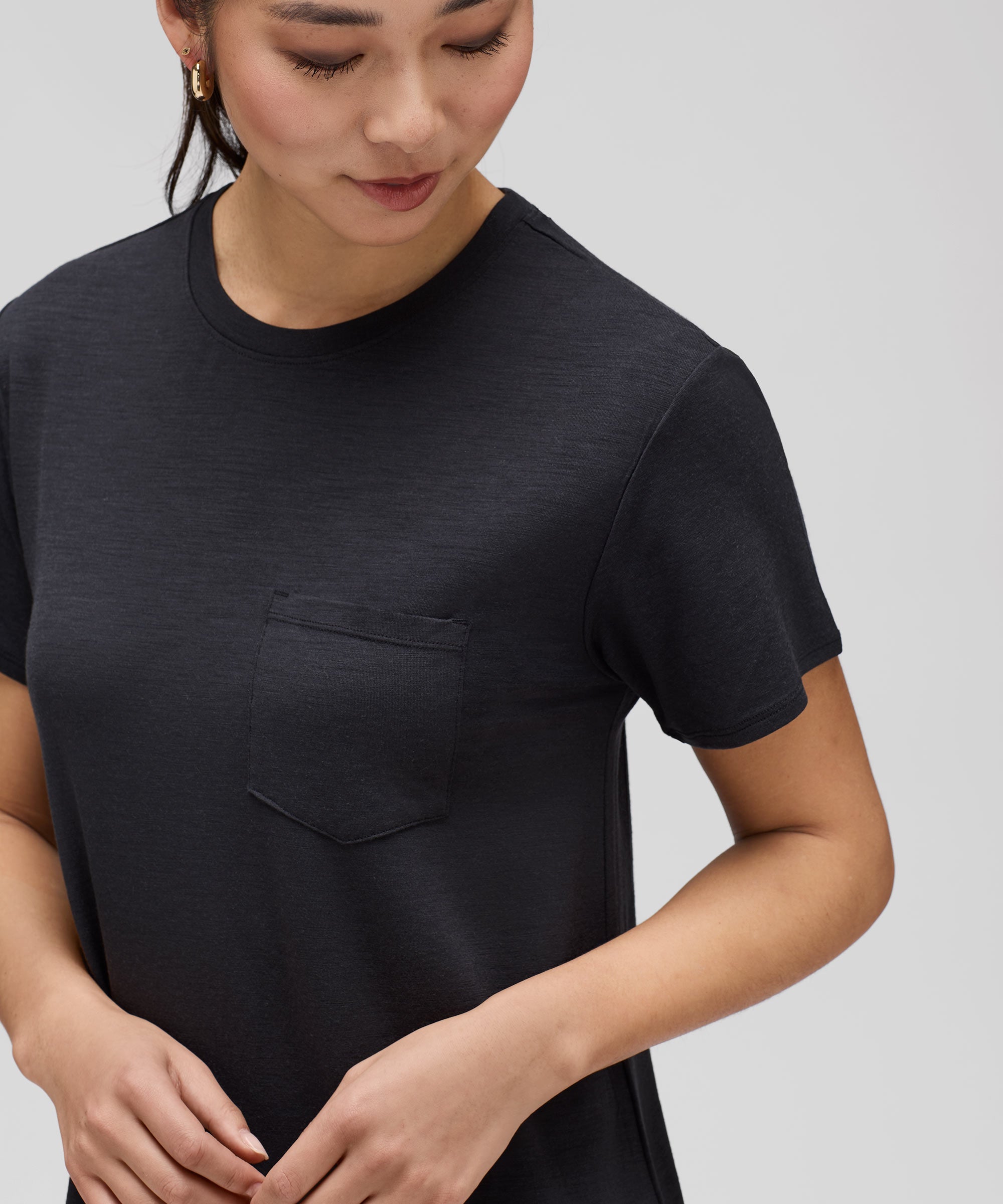 Women's Merino T-Shirt Dress、mySite、noshort