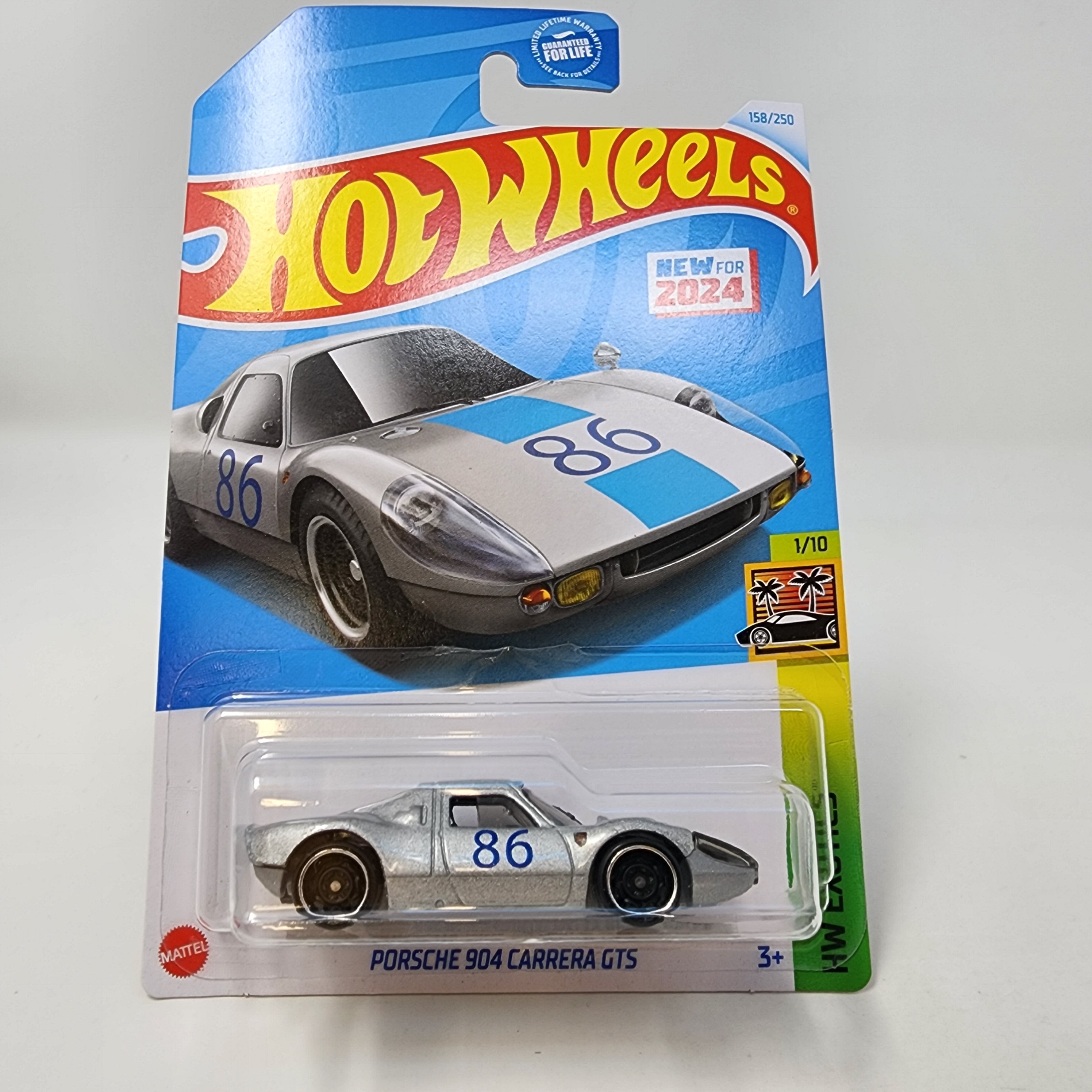Porsche 904 Carrera GTS #158 * Silver * 2024 Hot Wheels、mySite、hgirdovlk