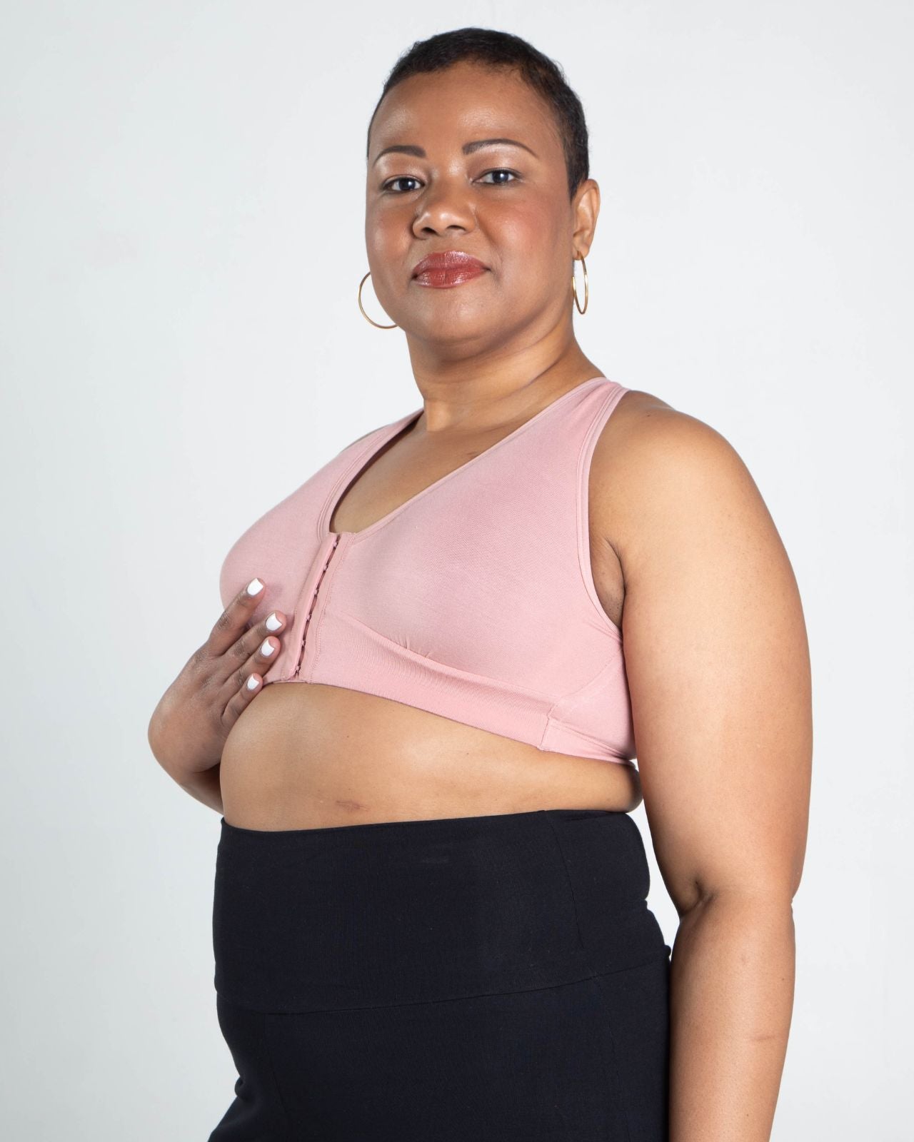 Rora Pocketed Front Closure Bra、mySite、bengalsvssteelers