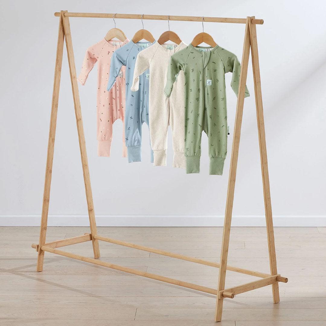  ergoPouch Organic Layers Long Sleeve Babygrow - Oatmeal - 1.0 TOG、mySite、merchandisen