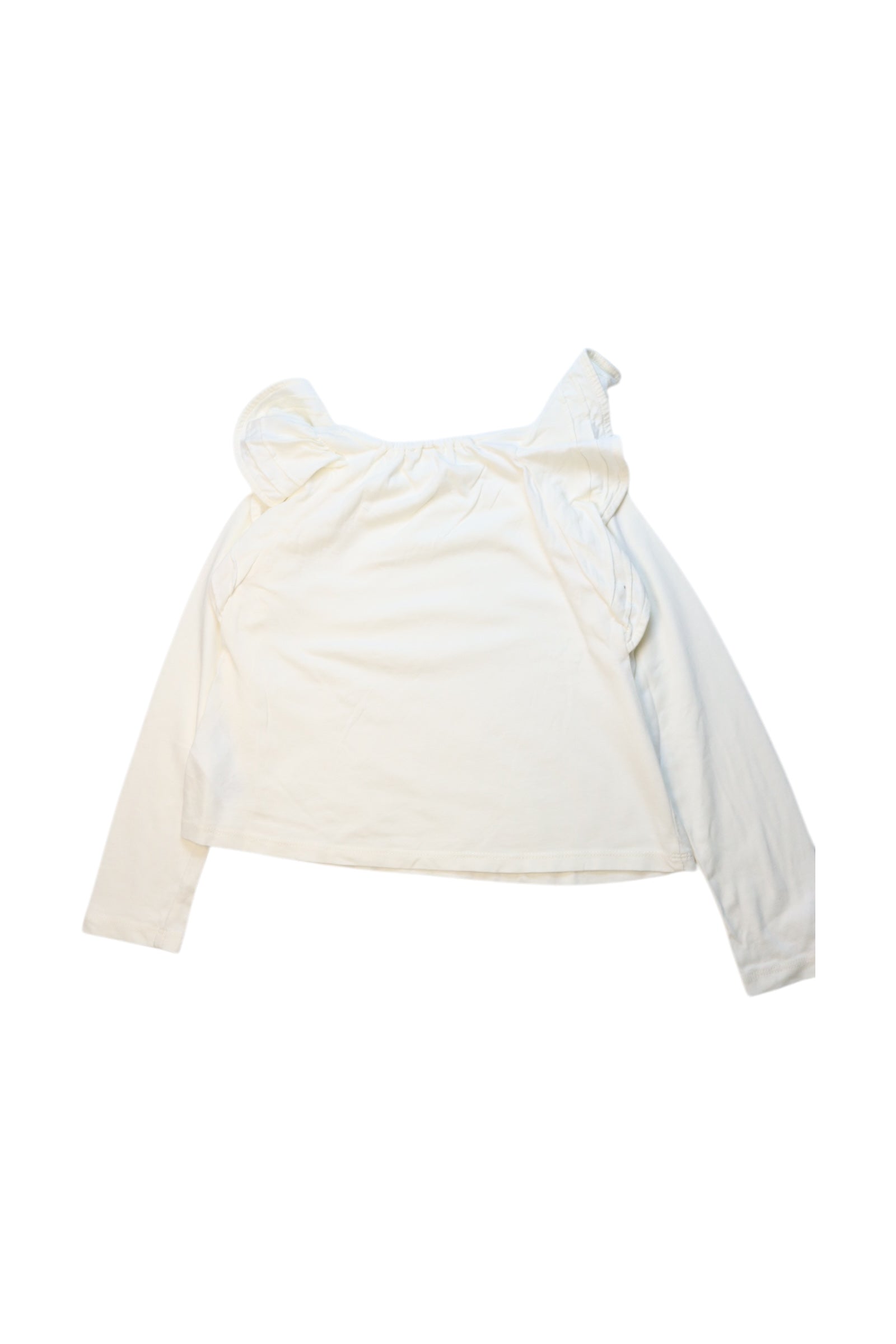 Crewcuts Ruffled Long Sleeve Top 5-6T、mySite、g9winljtr