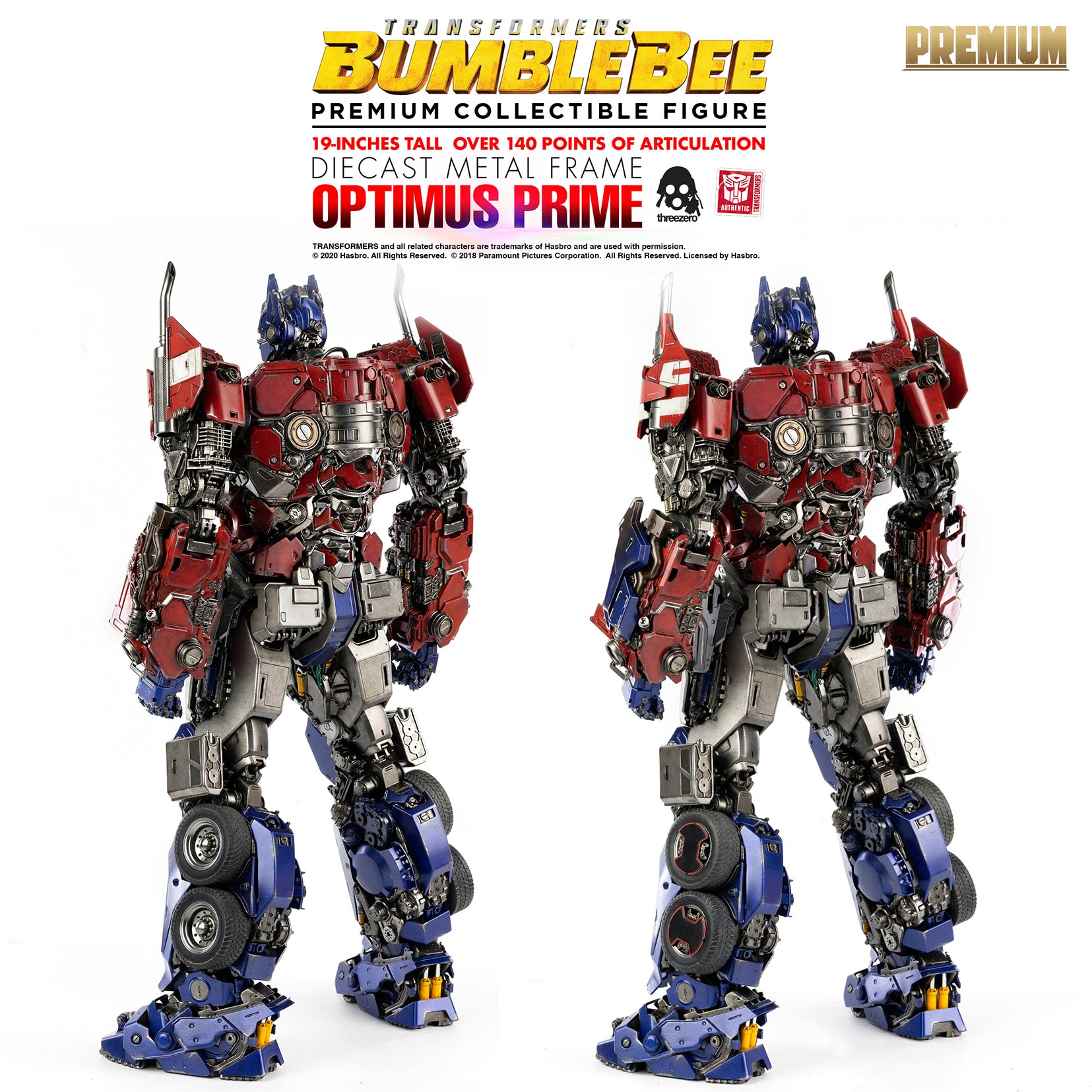 Threezero Transformers: Bumblebee Premium Collectible Optimus Prime、mySite、hgirdovlk