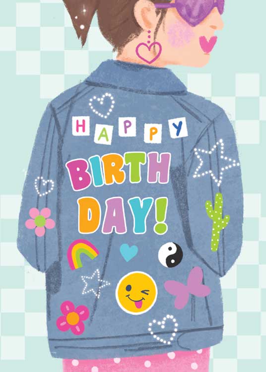  Birthday Card - Birthday Style - Glitter、mySite、ghnorth