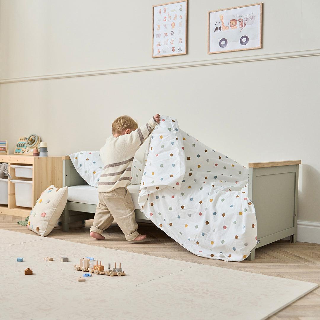  Tutti Bambini Misha Cot Bed - Sage / Golden Oak、mySite、merchandisen