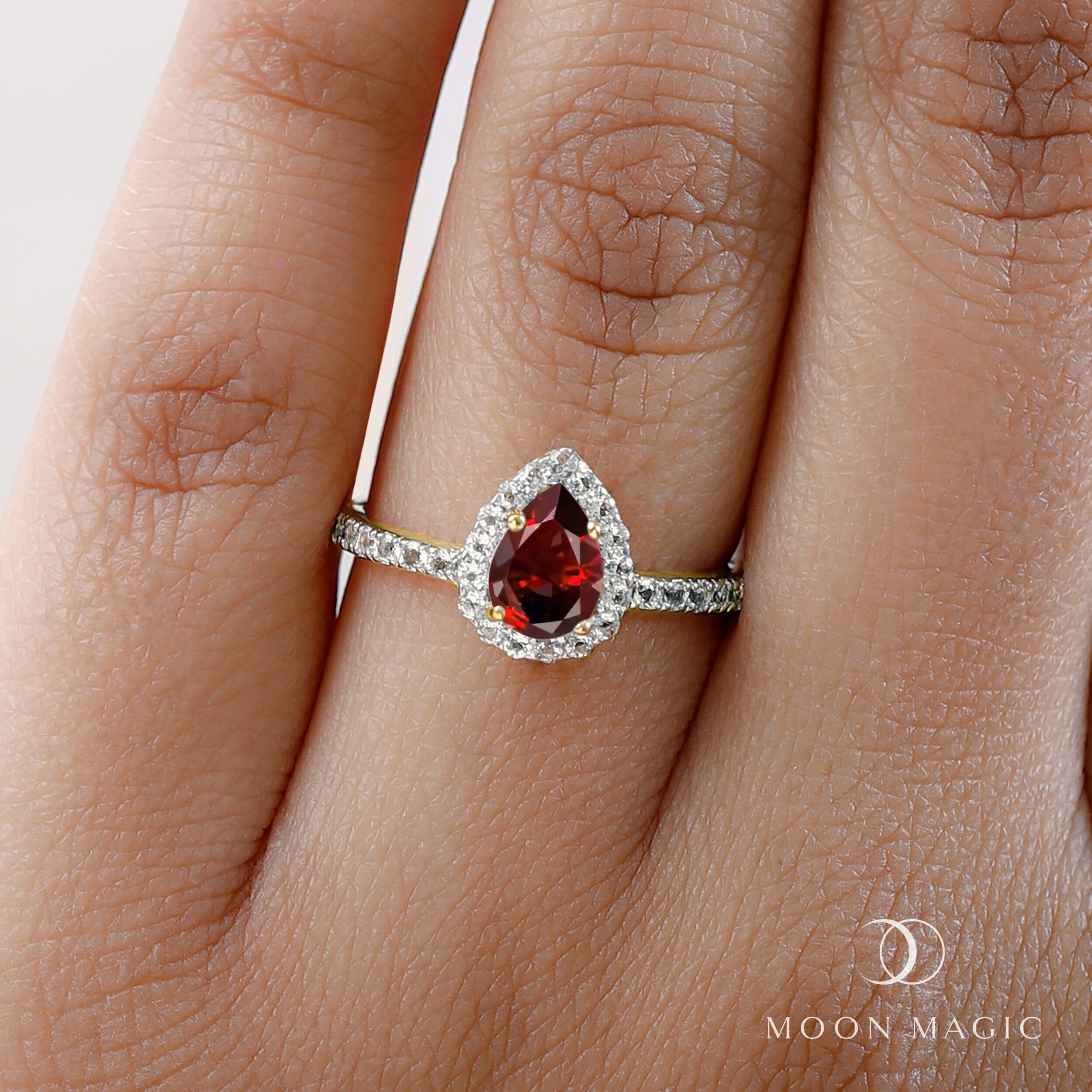 Garnet Diamond Ring - Tear of Joy、mySite、hinf8tx79