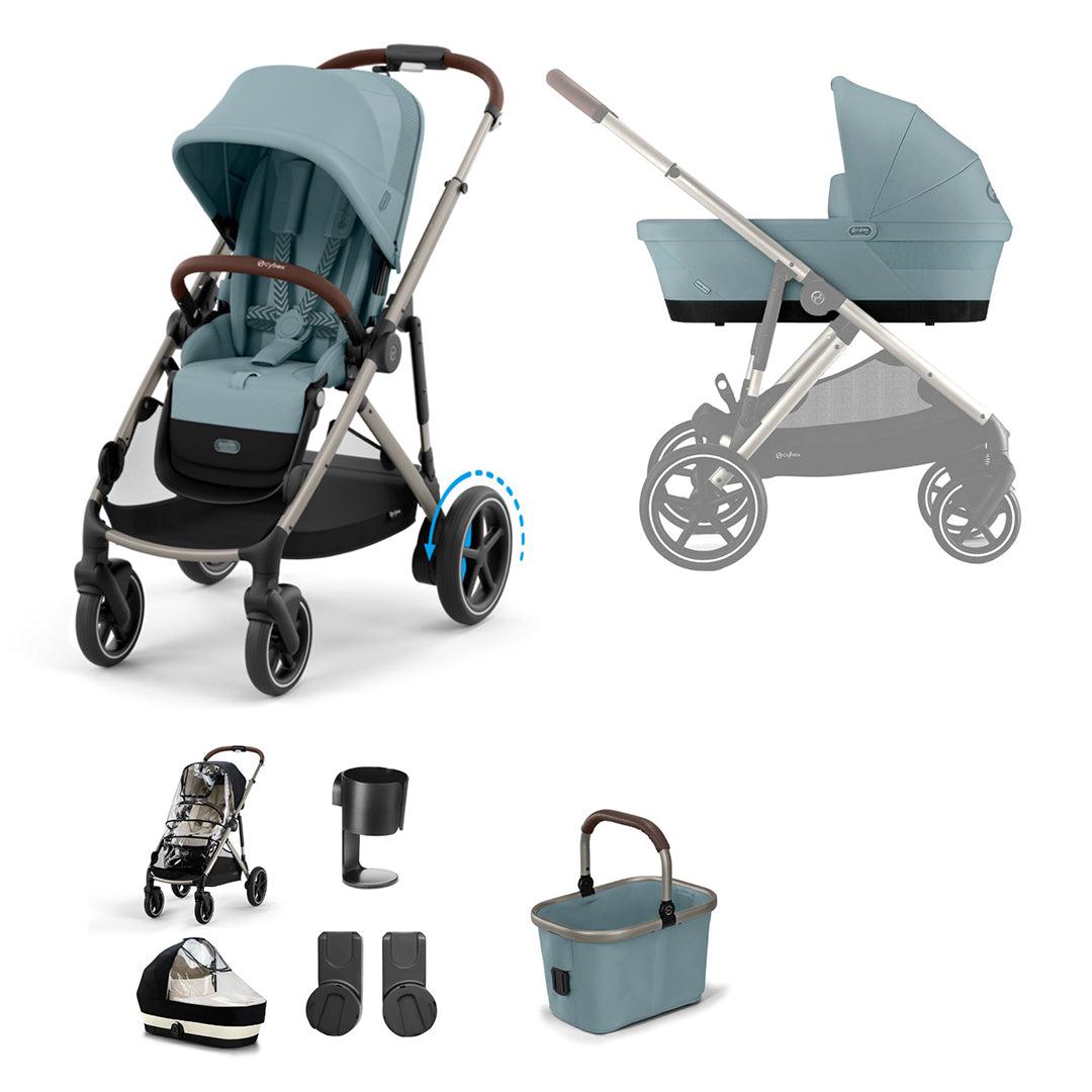  CYBEX e-Gazelle S Essential Pushchair Bundle、mySite、merchandisen