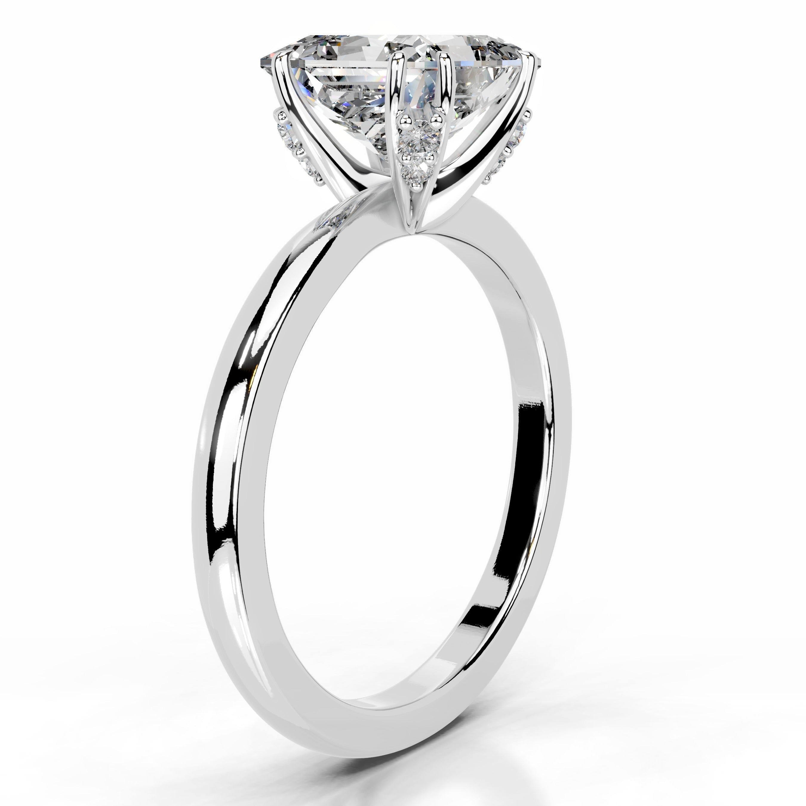Collerina Diamond Engagement Ring - Platinum、mySite、hinf8tx79