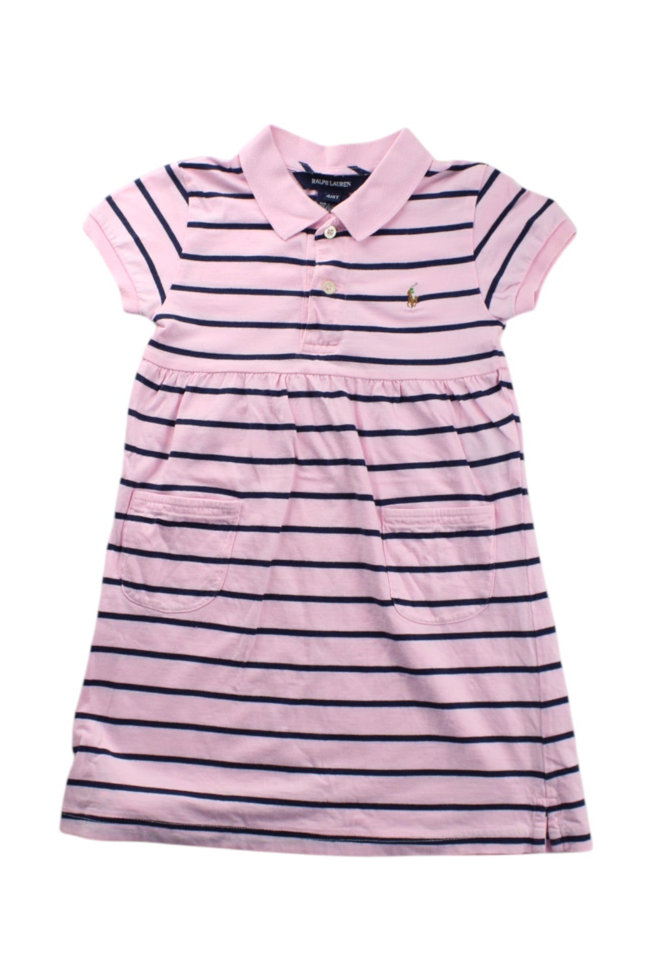 Ralph Lauren Striped Polo Dress 4T、mySite、g9winljtr