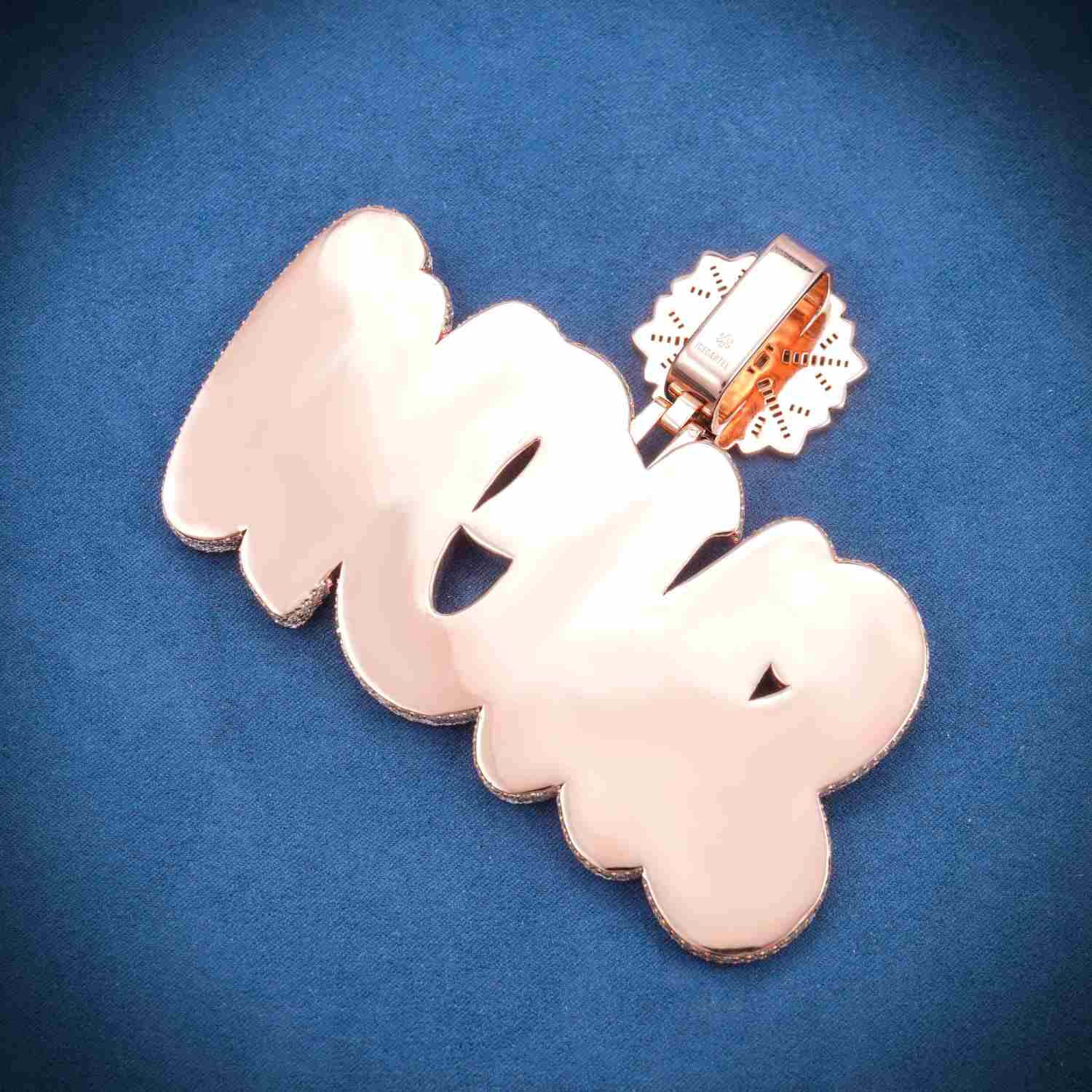 SNOW Custom Moissanite Pendant 14K Gold、mySite、hinf8tx79