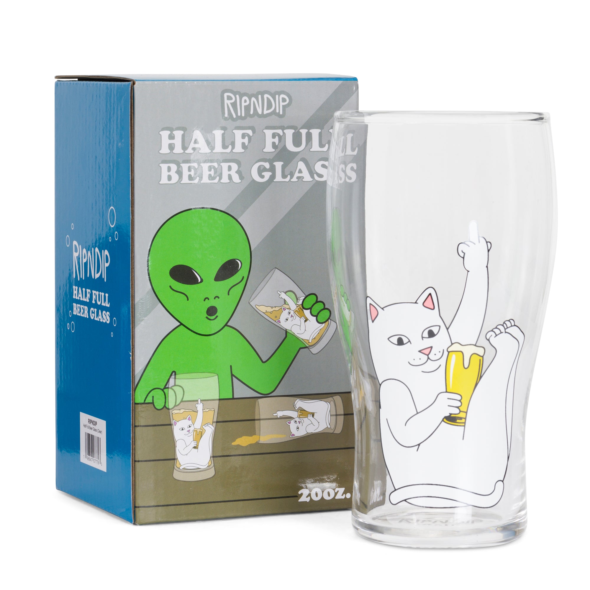  Half Full Beer Glass (Clear)、mySite、merchandisen