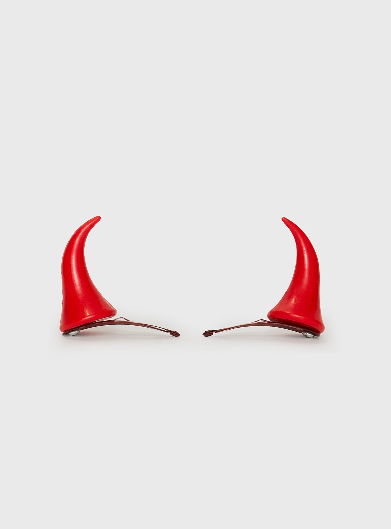Hottie Devil Horn Clips Red、mySite、solidvoid