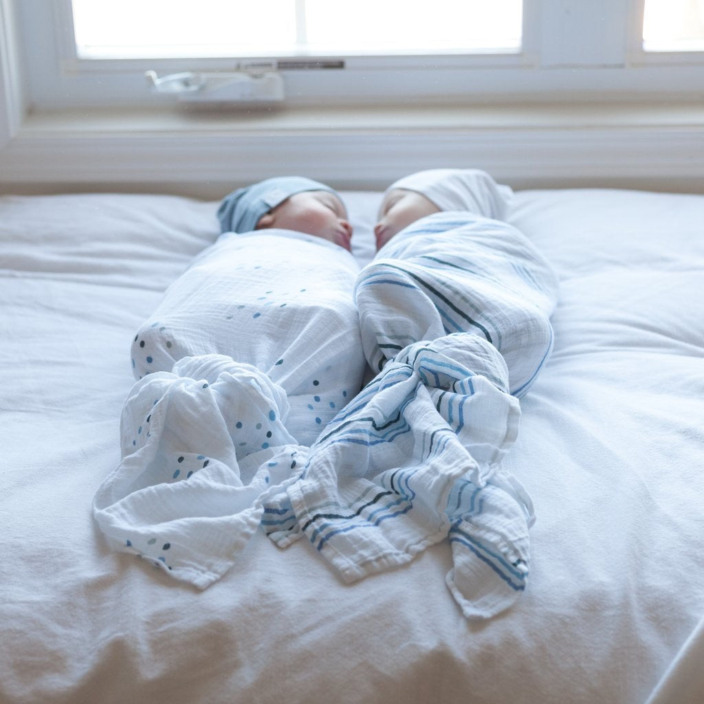  Blue Rainbow Swaddle Set、mySite、elrpsem3k