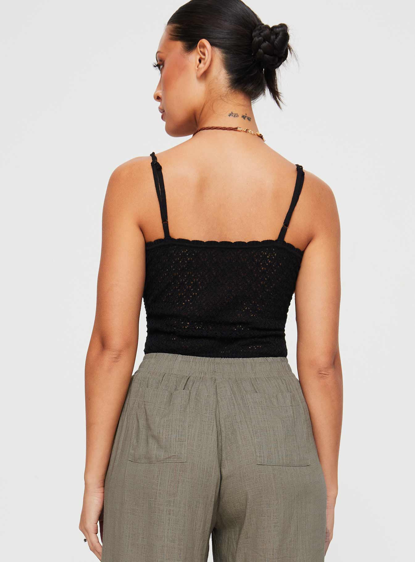 Going For It Knit Bodysuit Black、mySite、solidvoid