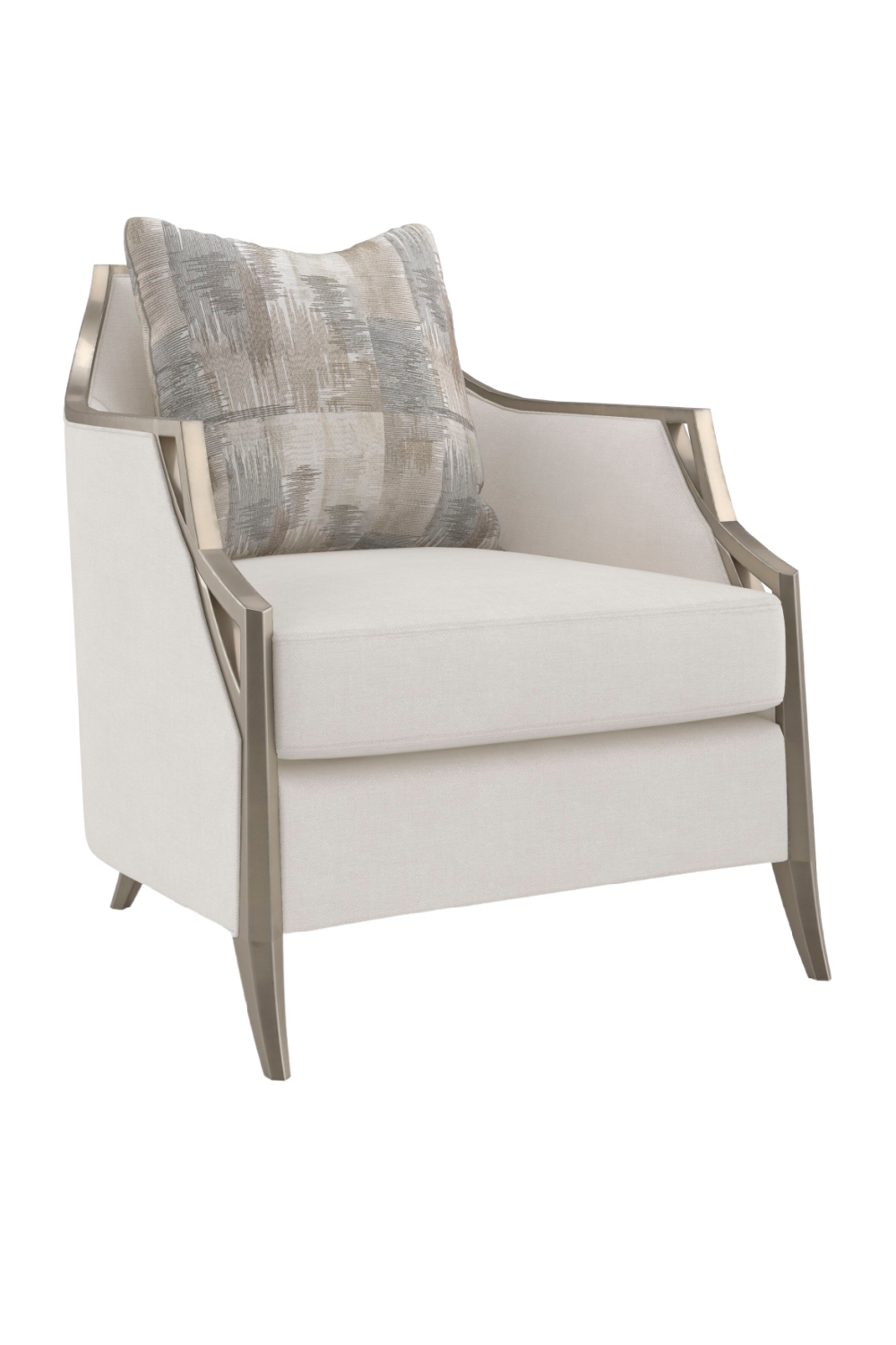 Sloping Arm Lounge Chair | Caracole X Factor、mySite、neckold