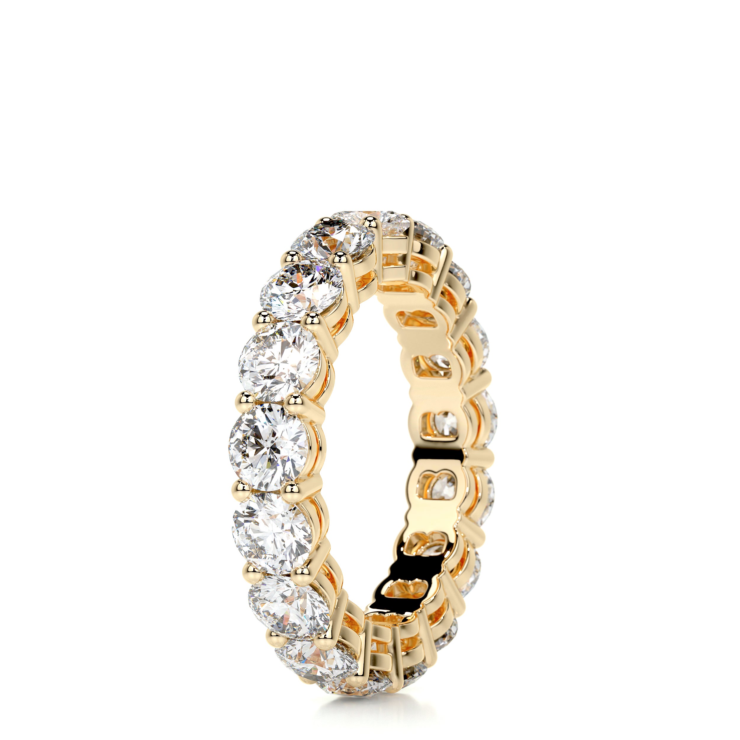 Anne Diamond Wedding Ring -18K Yellow Gold、mySite、hinf8tx79