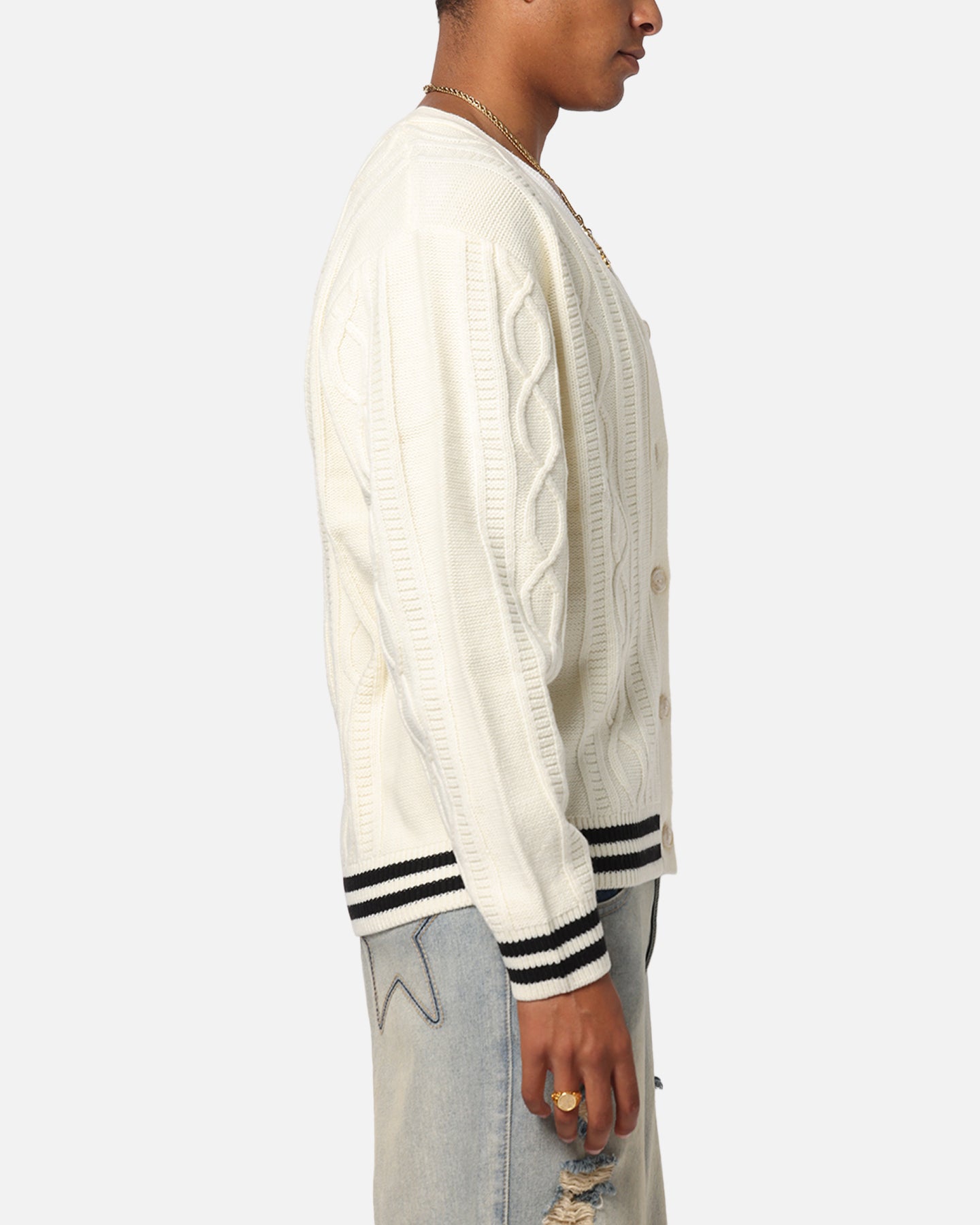 Majestic Athletic New York Yankees Boxy Cardigan Vintage White、mySite、zt4zffjzw