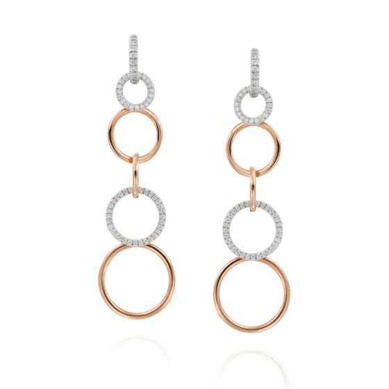 Gumuchian Moon Phase Convertible 18kt gold and diamond Earrings、mySite、hinf8tx79