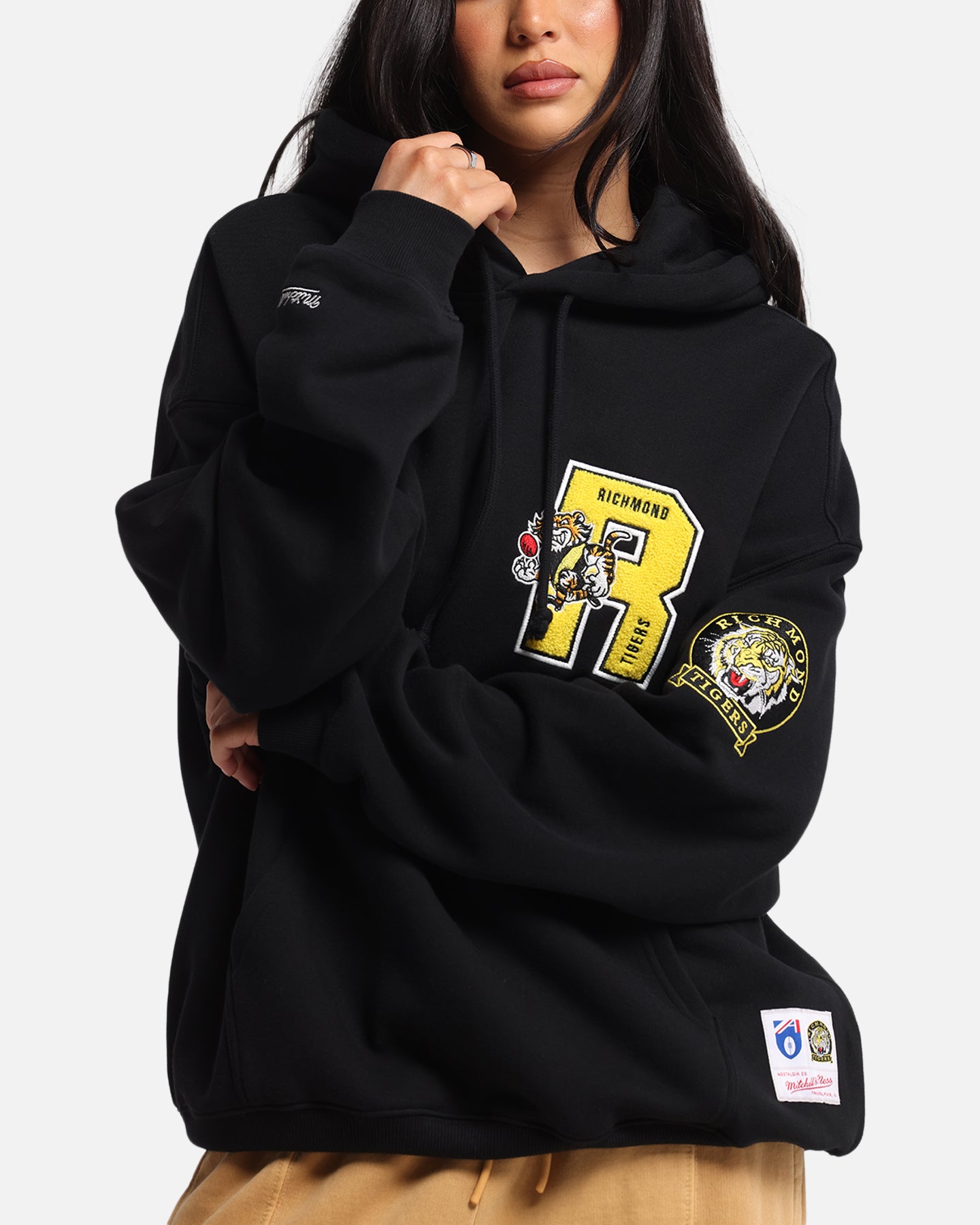 Mitchell & Ness Richmond Tigers Team Hoodie Solid Black、mySite、zt4zffjzw