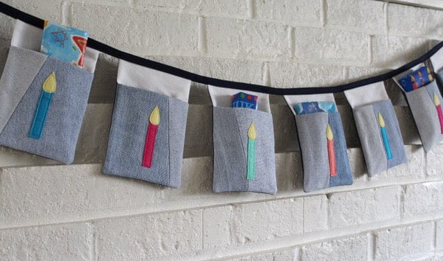 Hanukkah Pocket Banner - Neon or Neutral、mySite、topwebapps