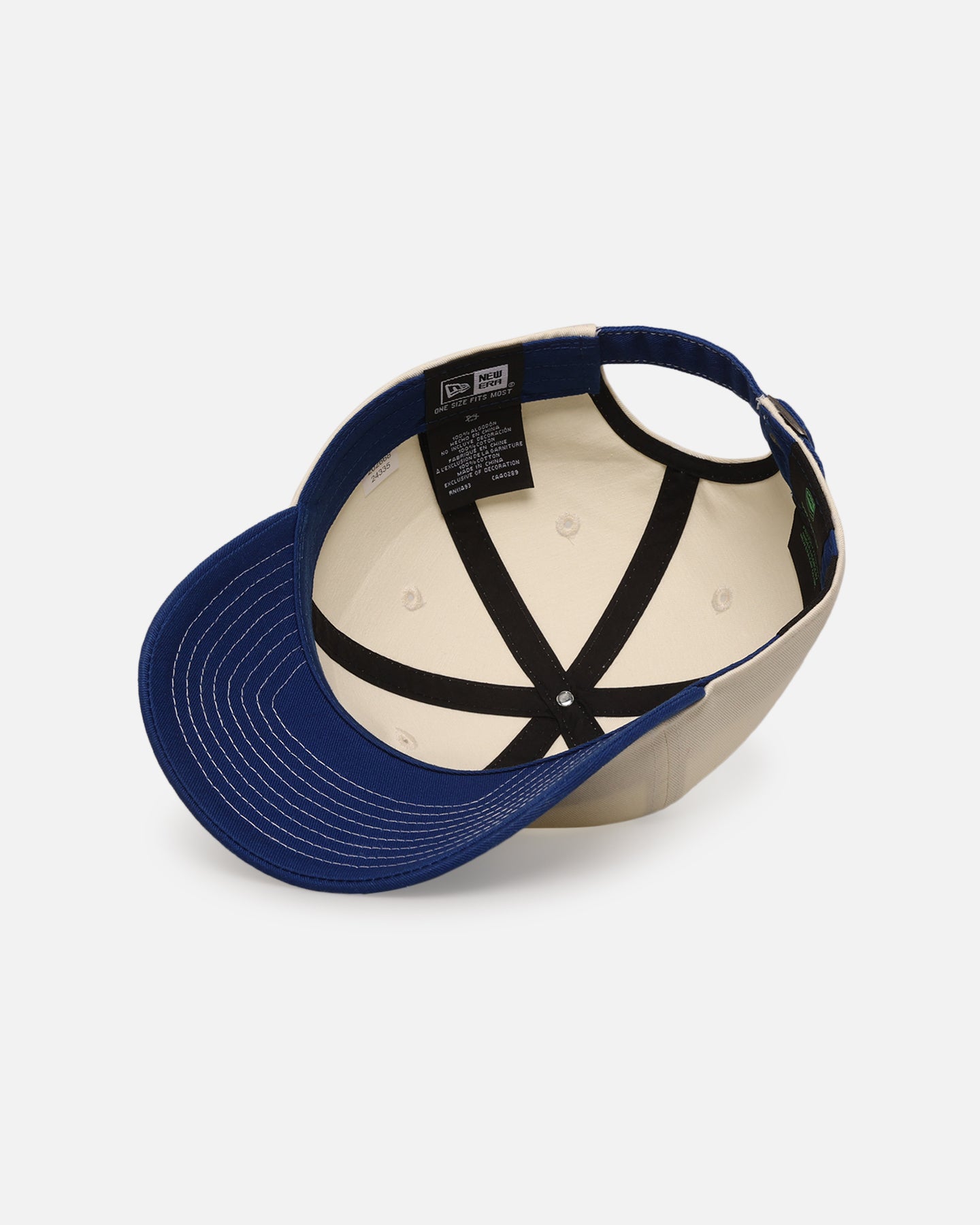 New Era New Zealand Warriors 'NRL 2-Tone 2025 Collection' Casual Classic Strapback Chrome White、mySite、zt4zffjzw