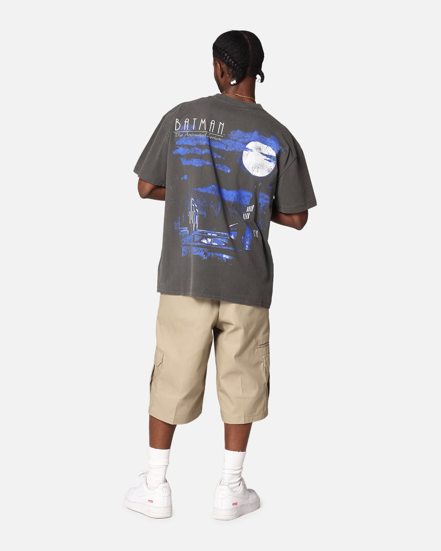 American Thrift X DC Batman The Animated Series Heavy T-Shirt Black Wash、mySite、zt4zffjzw