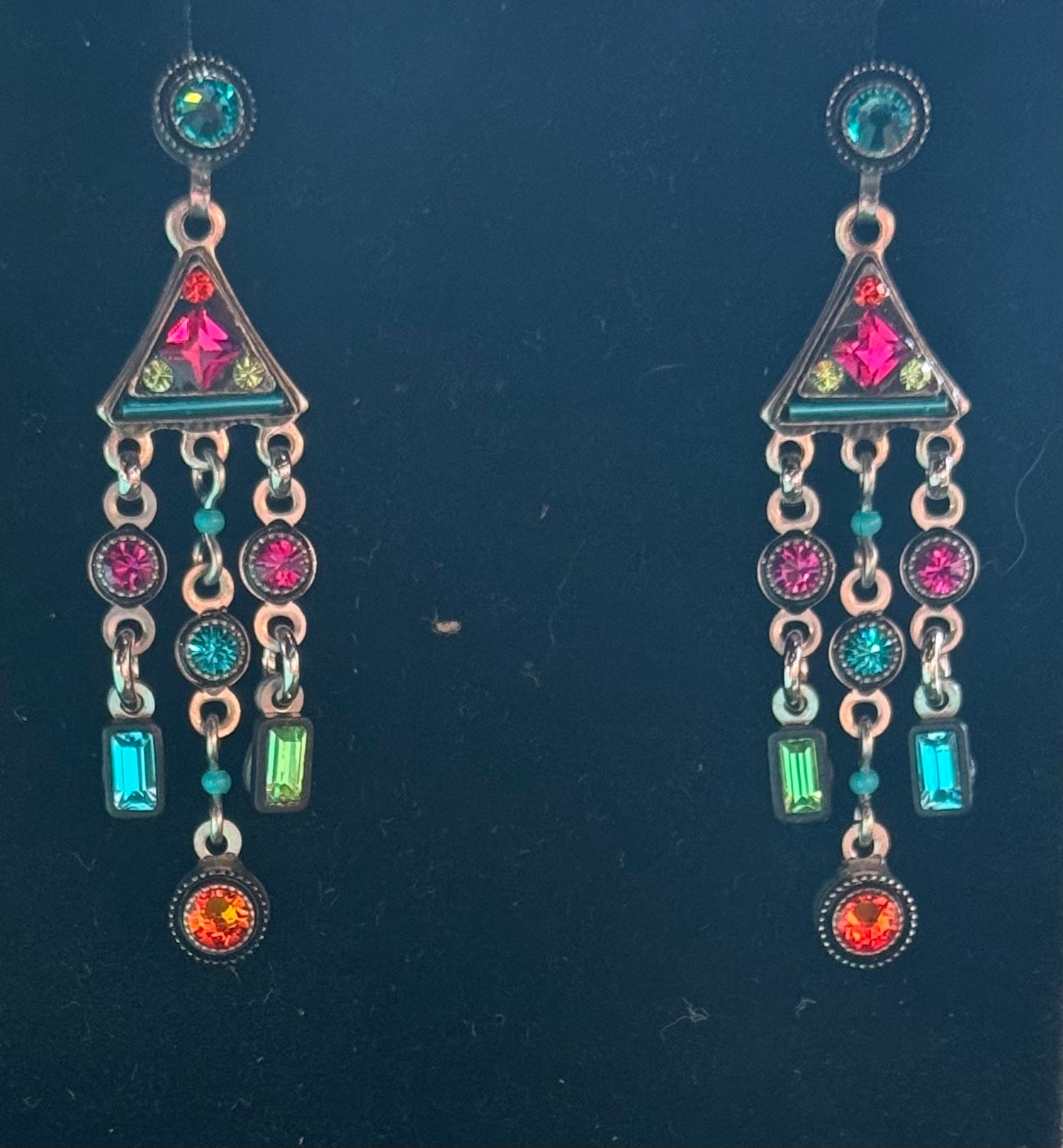 Architectural Post Drop Earrings Multicolor、mySite、g9winljtr