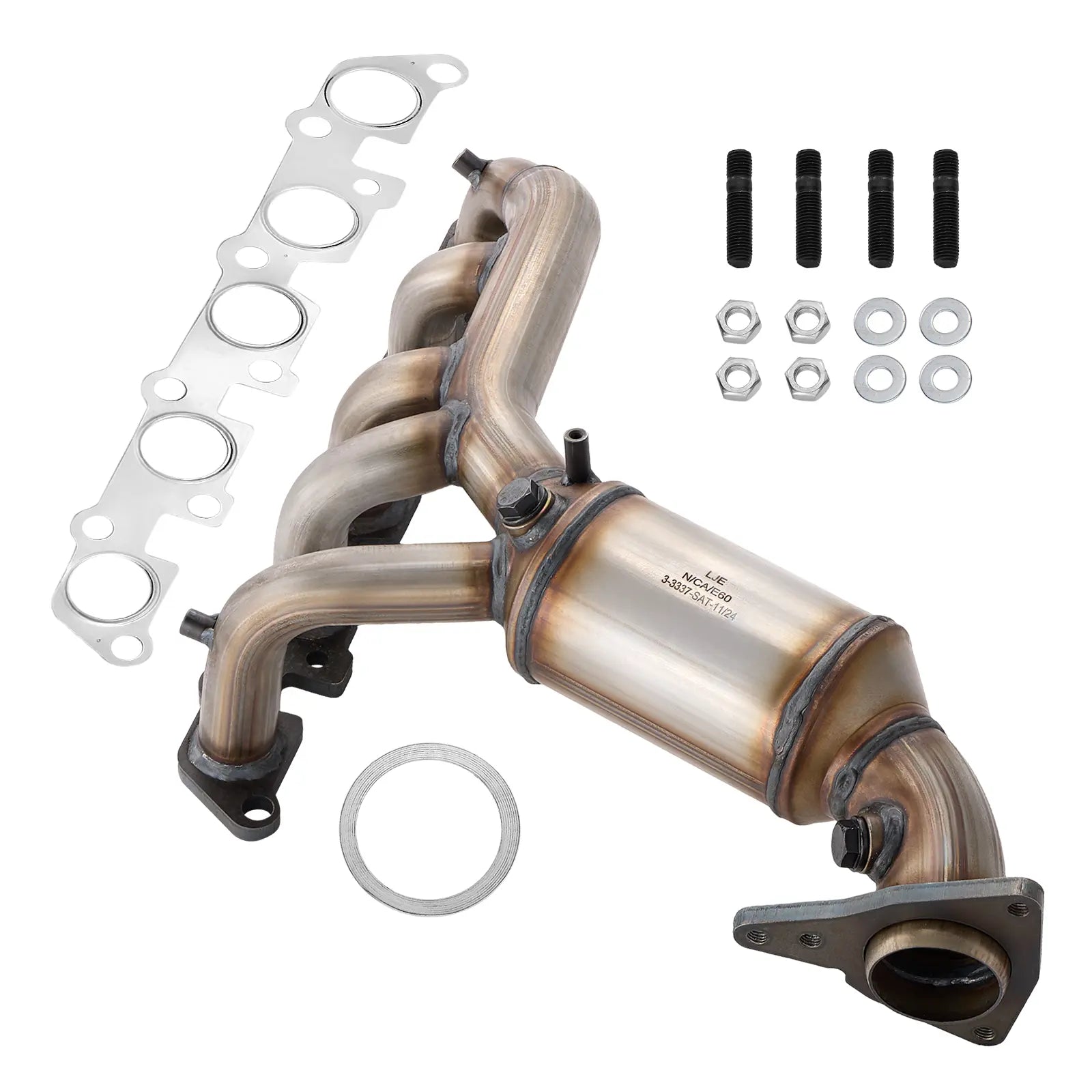 Exhaust Manifold Catalytic Converter For 2004-2012 Chevy Colorado, GMC Canyon, Hummer H3, Isuzu i-350/i-370 L5 3.5L 3.7L、mySite、nflplayoffbracketp