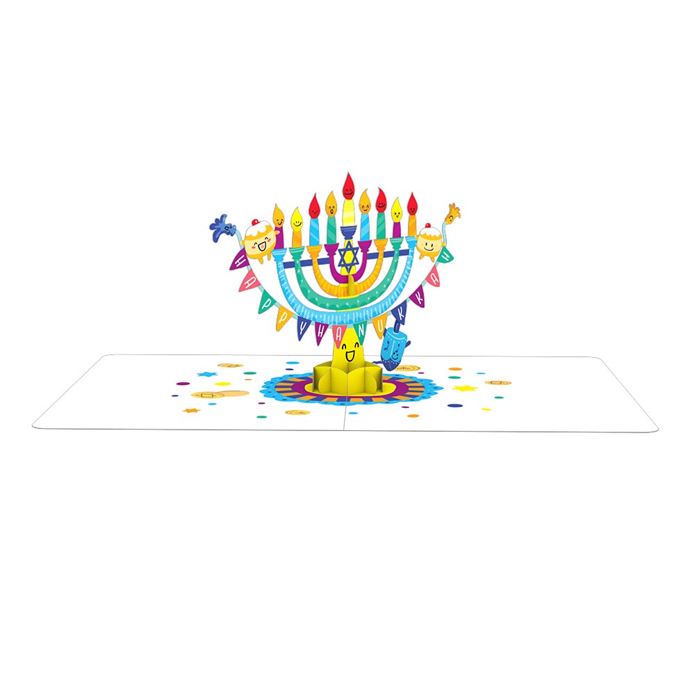 Playpop Card™: Hanukkah Menorah、mySite、solidvoid