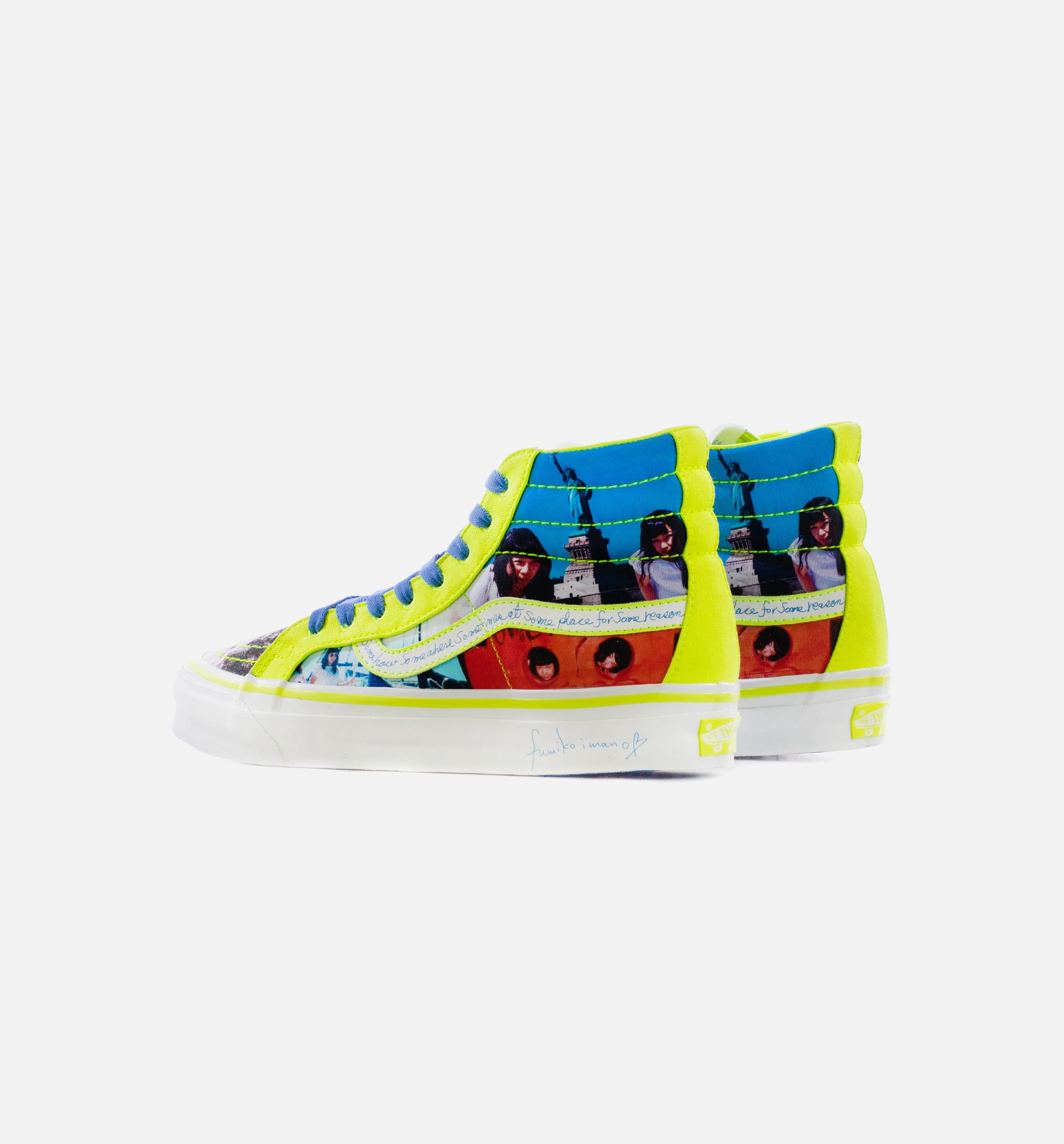 Fumiko Imano Vault SK8 Hi Mens Skate Shoe - Yellow/Multi、mySite、dreamappss