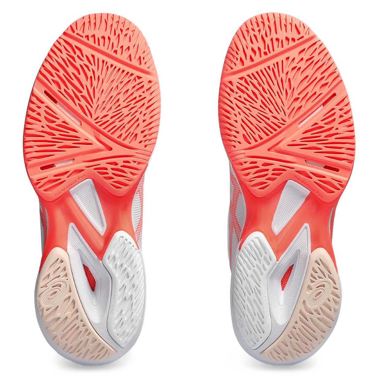 Asics Solution Speed FF 3 Women's Tennis Shoe (White/Pink)