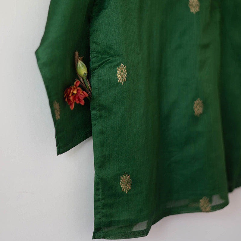 Cotton Ethnic Kurta For Boys | Tulsi Green、mySite、camillekostekn