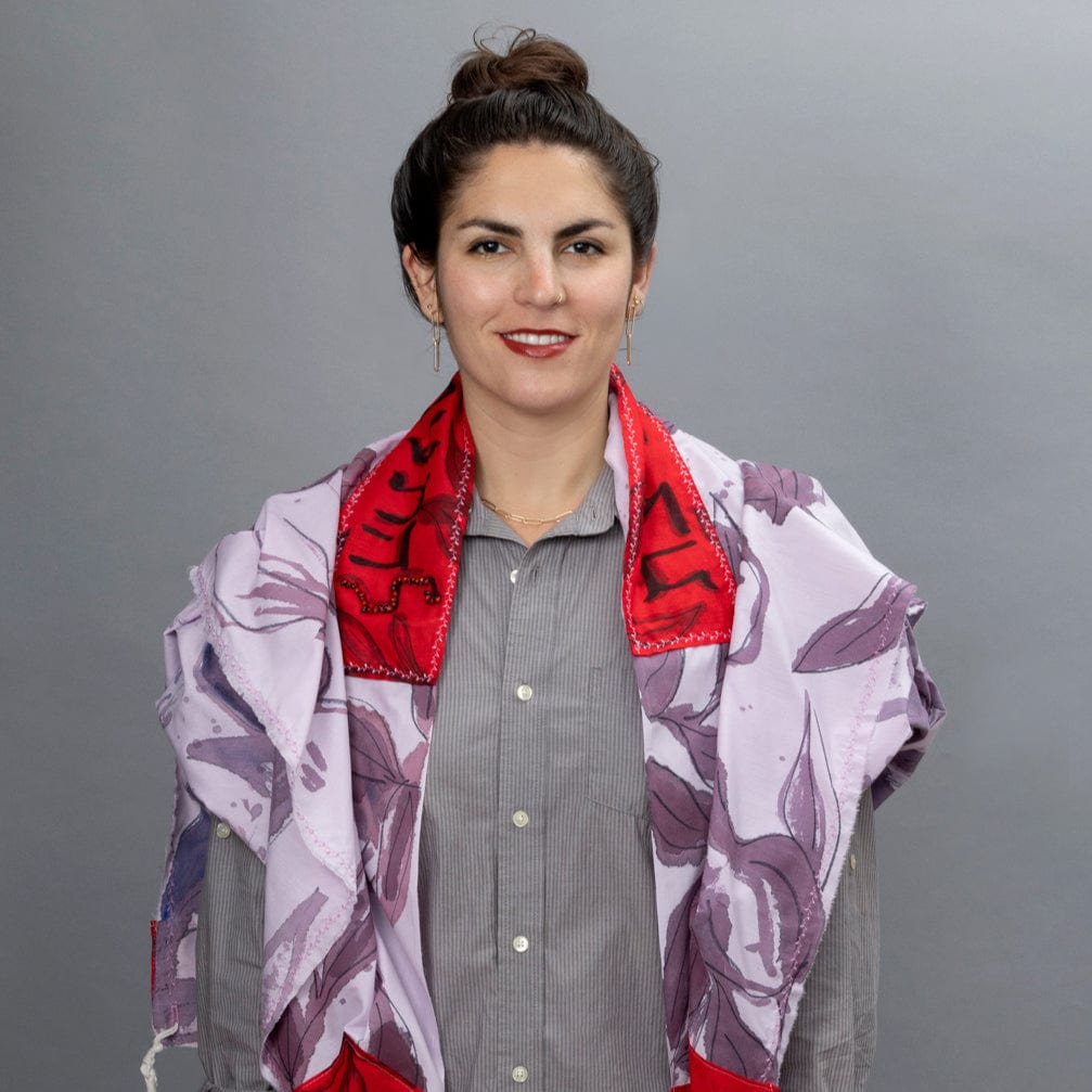 Purple and Red Handpainted Pomegranates Tallit、mySite、topwebapps