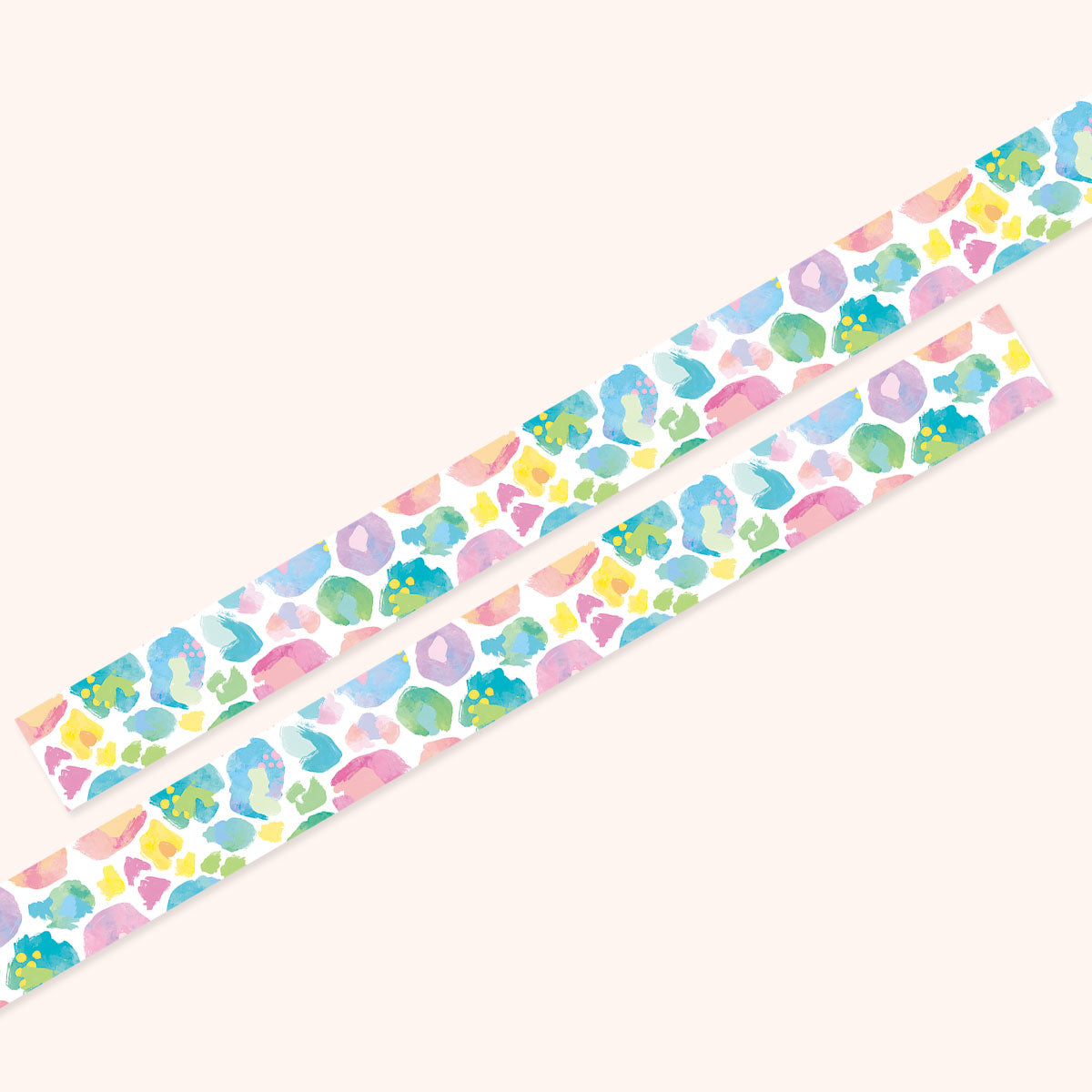  Limited Edition Kasey Rainbow Pastel Leopard Washi Tape、mySite、ghnorth