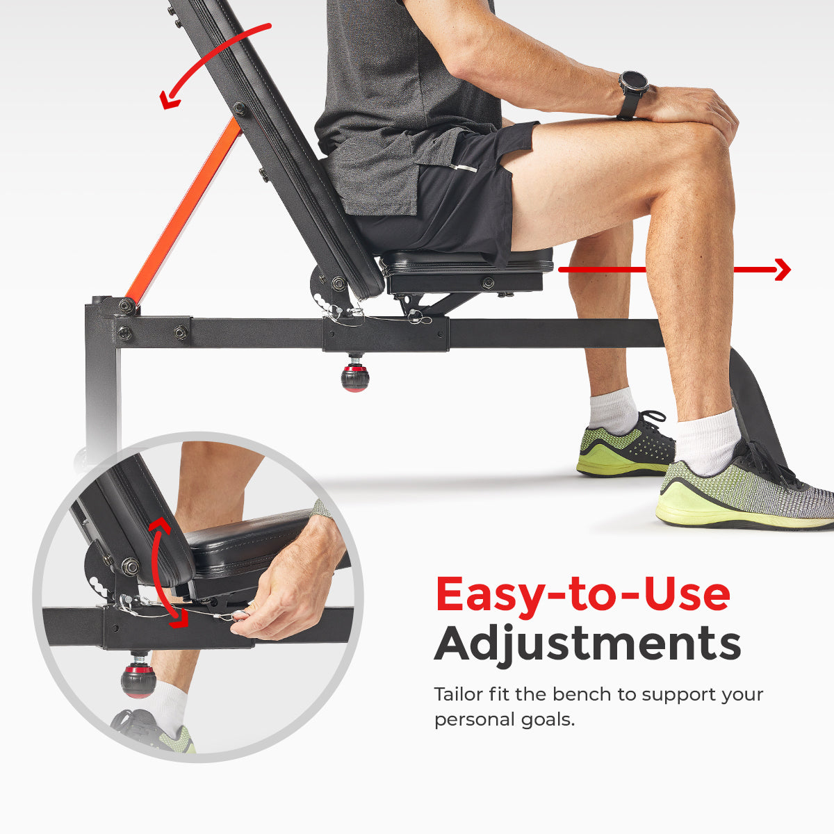  Advanced Adjustable Multifunction Weight Bench、mySite、ghnorth