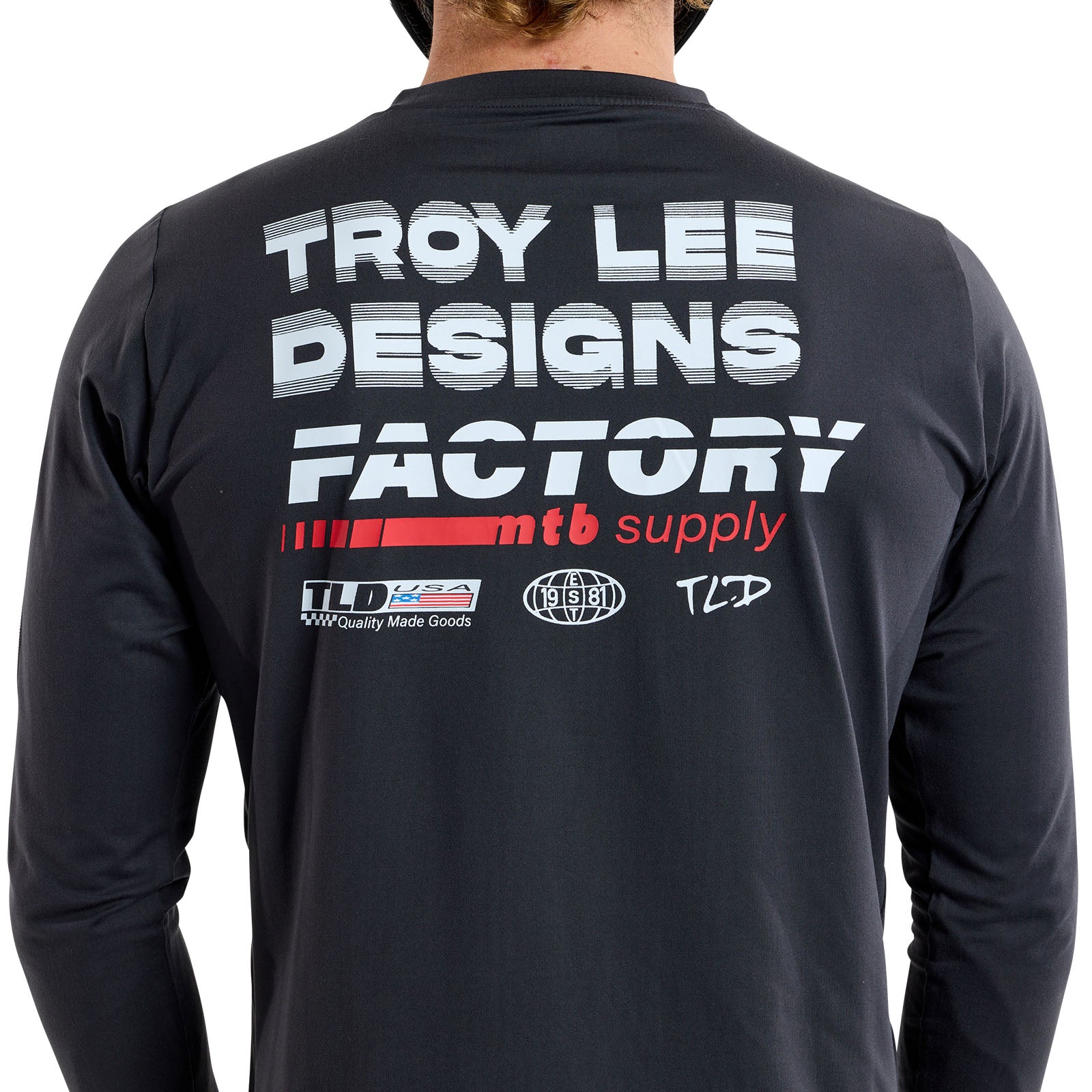 Ruckus Long Sleeve Ride Tee Factory Carbon、mySite、dreamappss