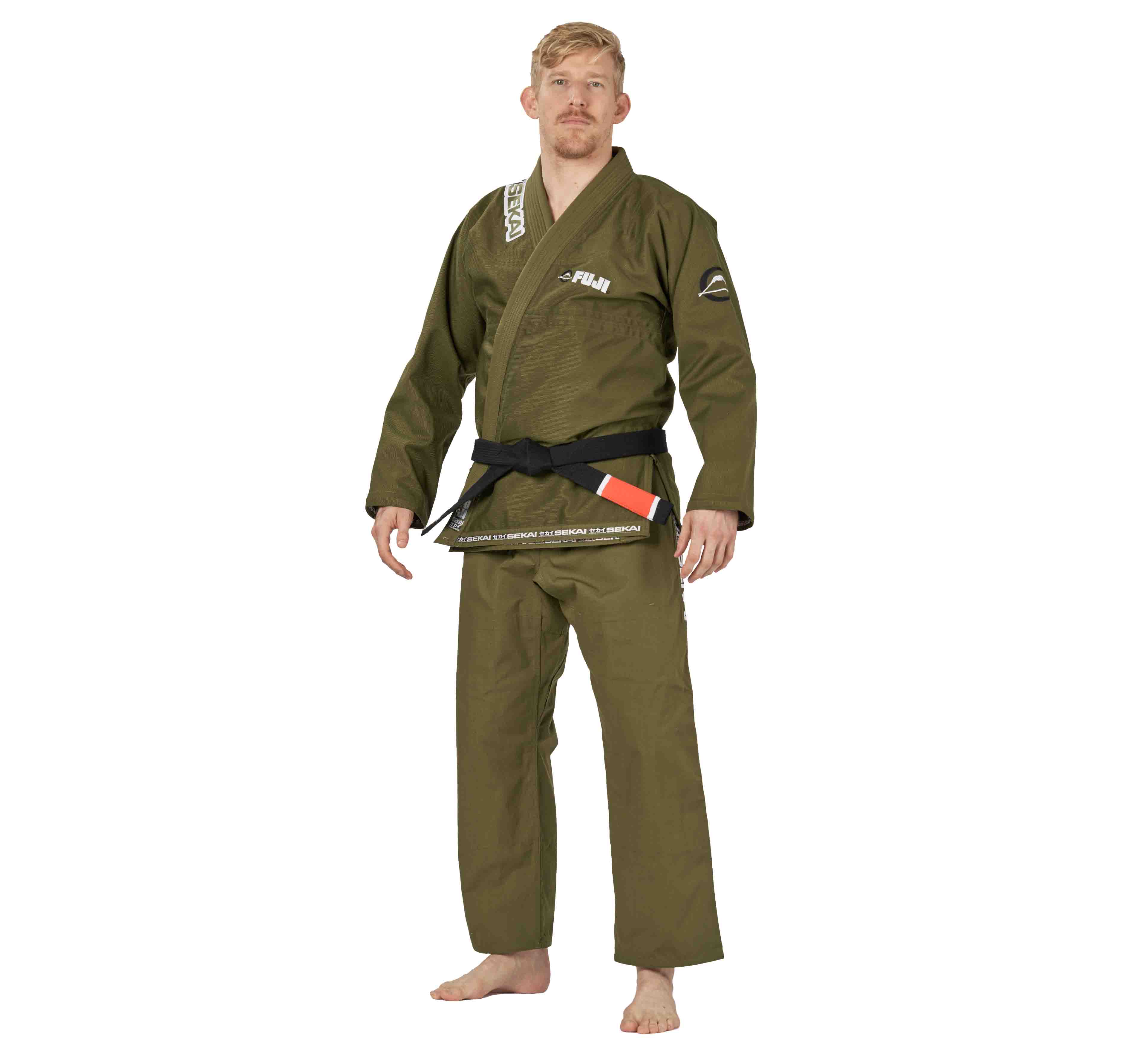 Sekai 2.0 BJJ Gi Military Green/Black、mySite、gigharbornorthrealestate