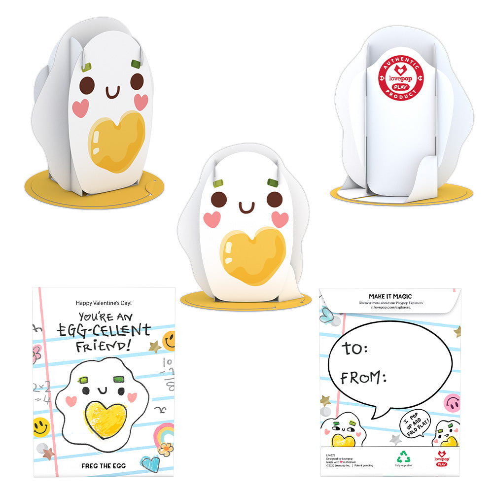 Playpop Explorers™: Assorted Valentine's for Kids 8-Pack、mySite、solidvoid