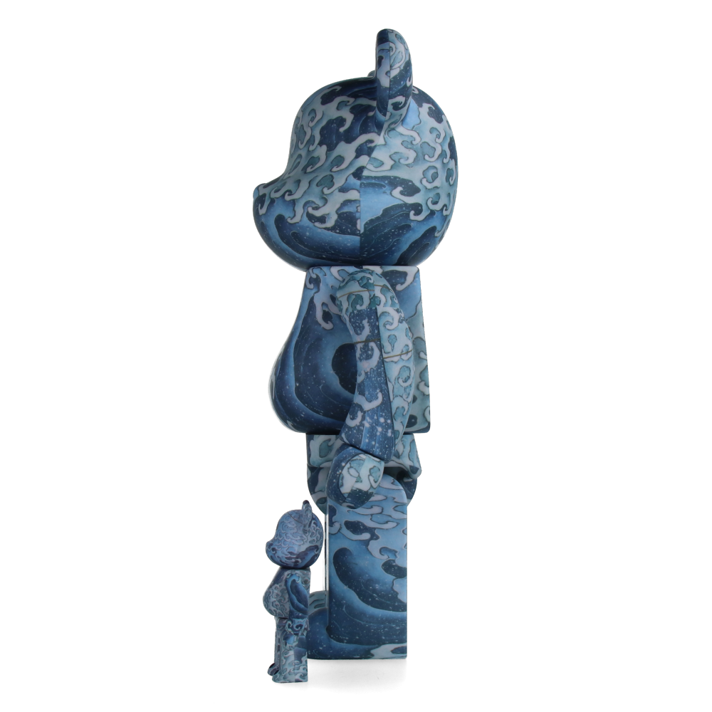  400% + 100% Bearbrick Katsushika Hokusai Kanmachi Matsuri Yatai Tenjo-e Onami、mySite、greenlandpopulation